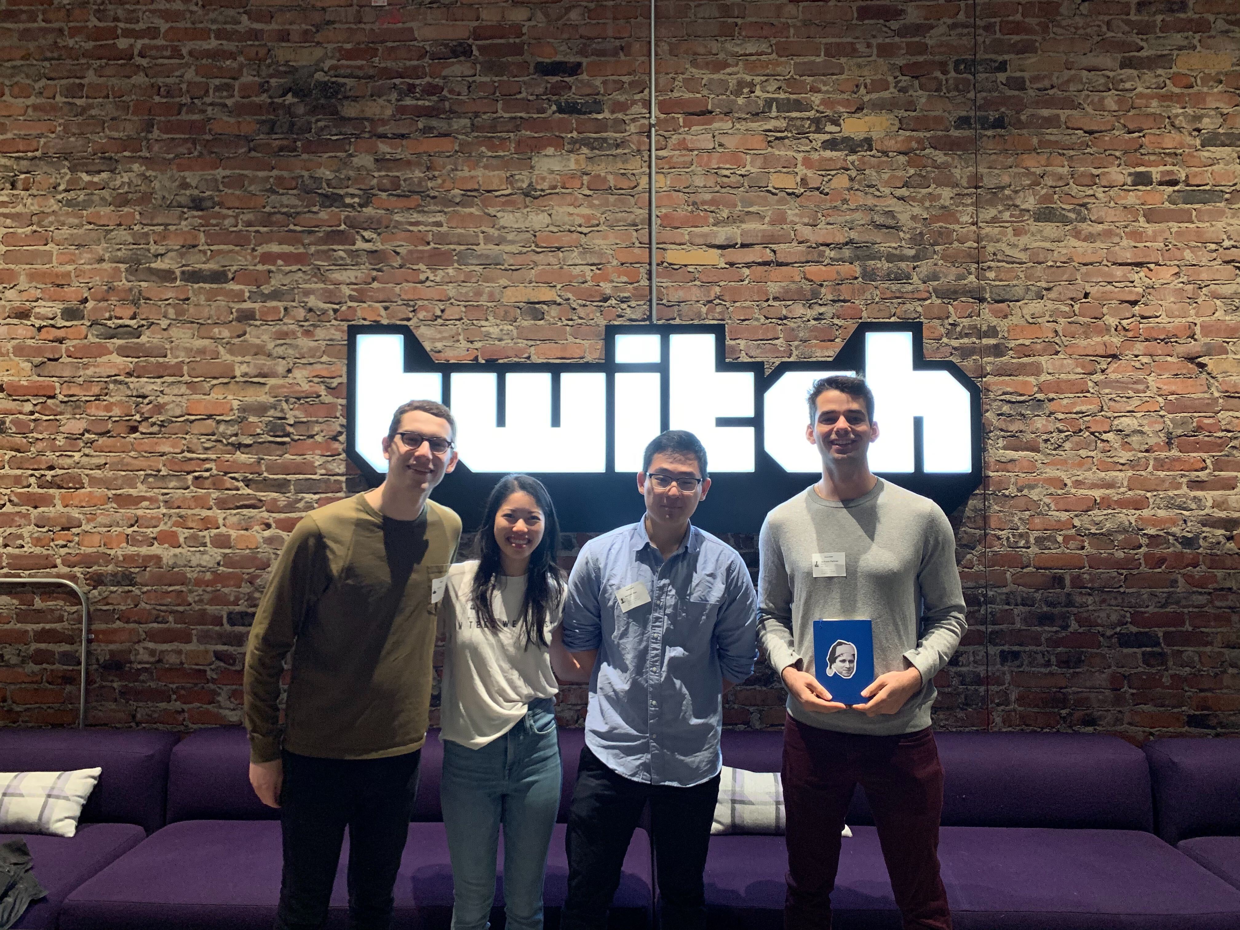 Wharton students at Twitch