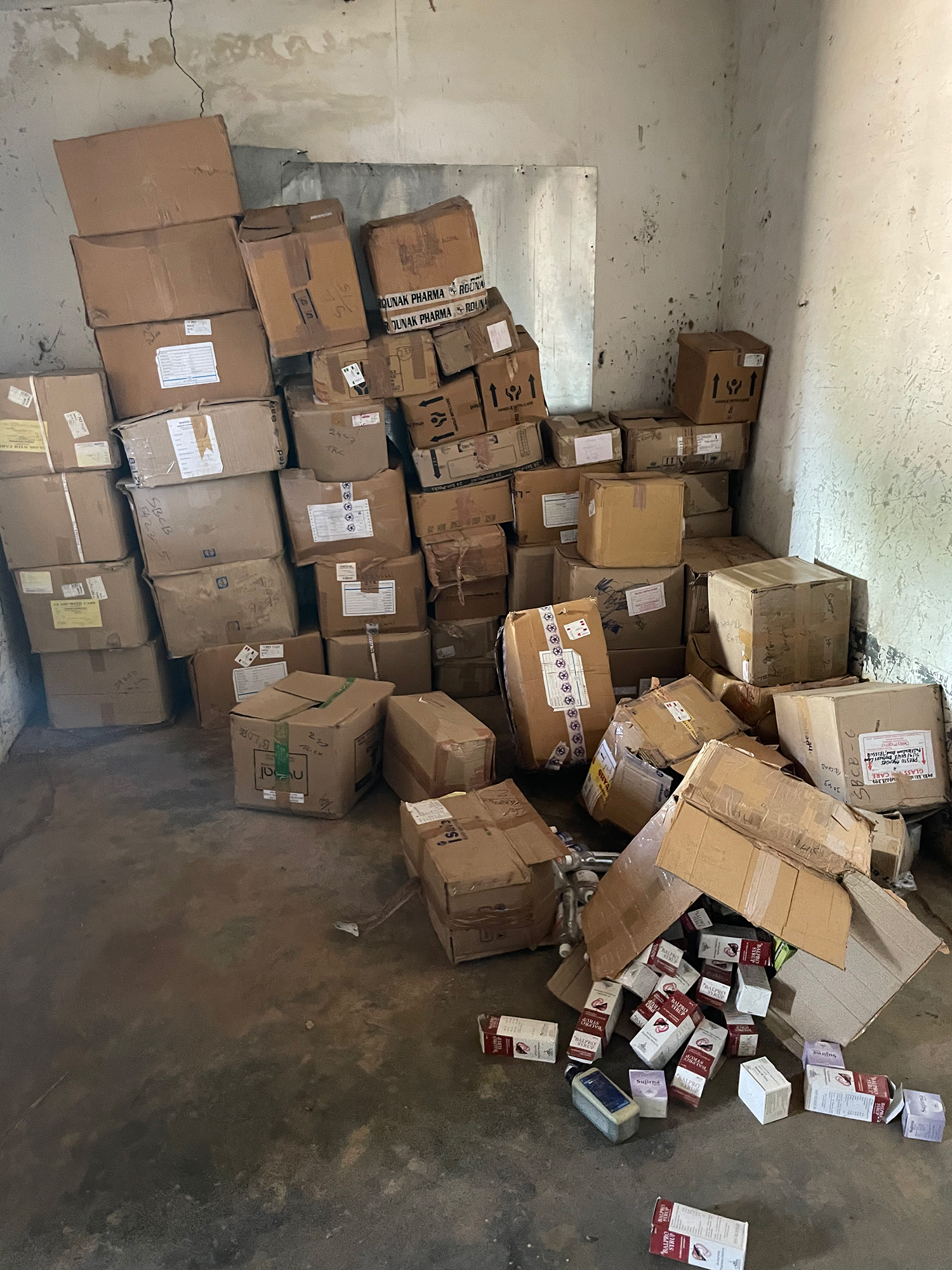 surplus medication boxes