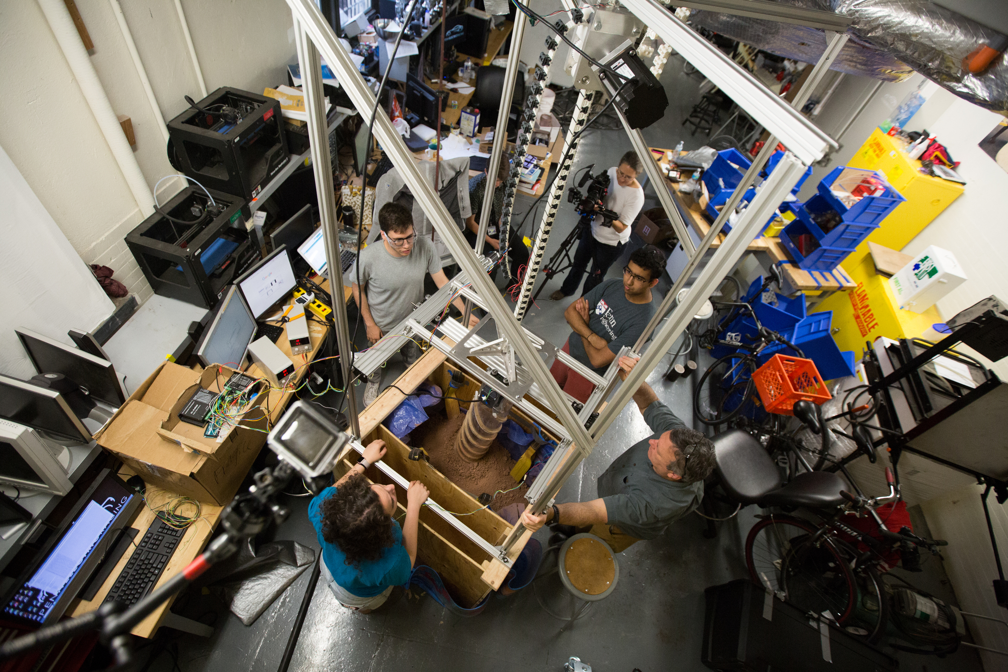 Penn Students Design an Ice Drilling Robot for Mars