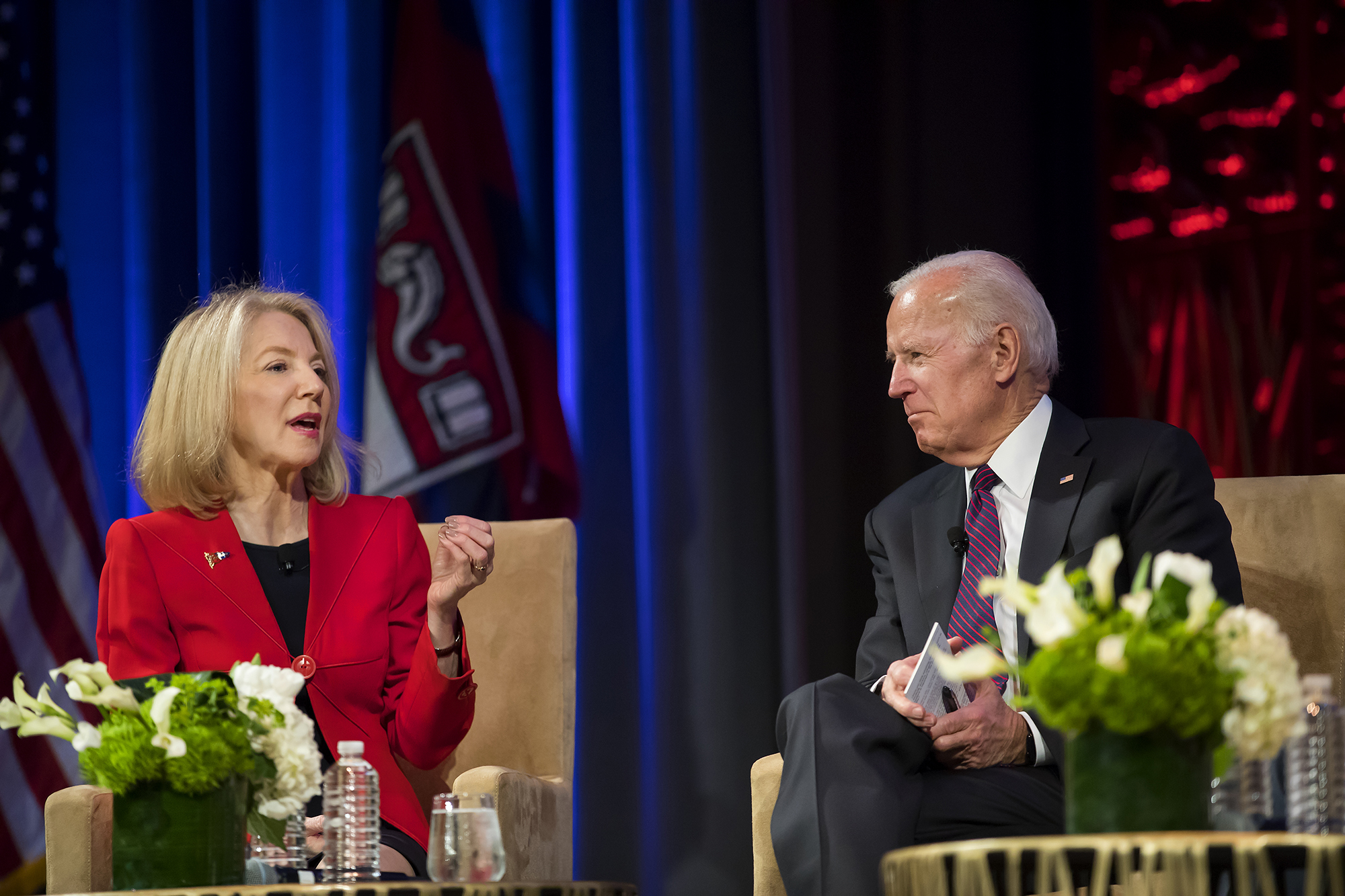 Silfen Forum 2018, Penn President Amy Gutmann and Hon. Joseph Biden, Jr.