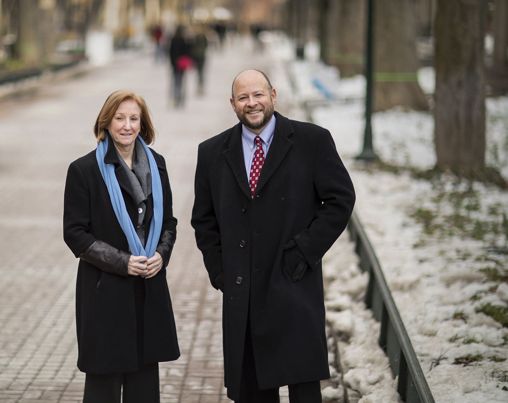 Dawn Bonnell and John Swartley