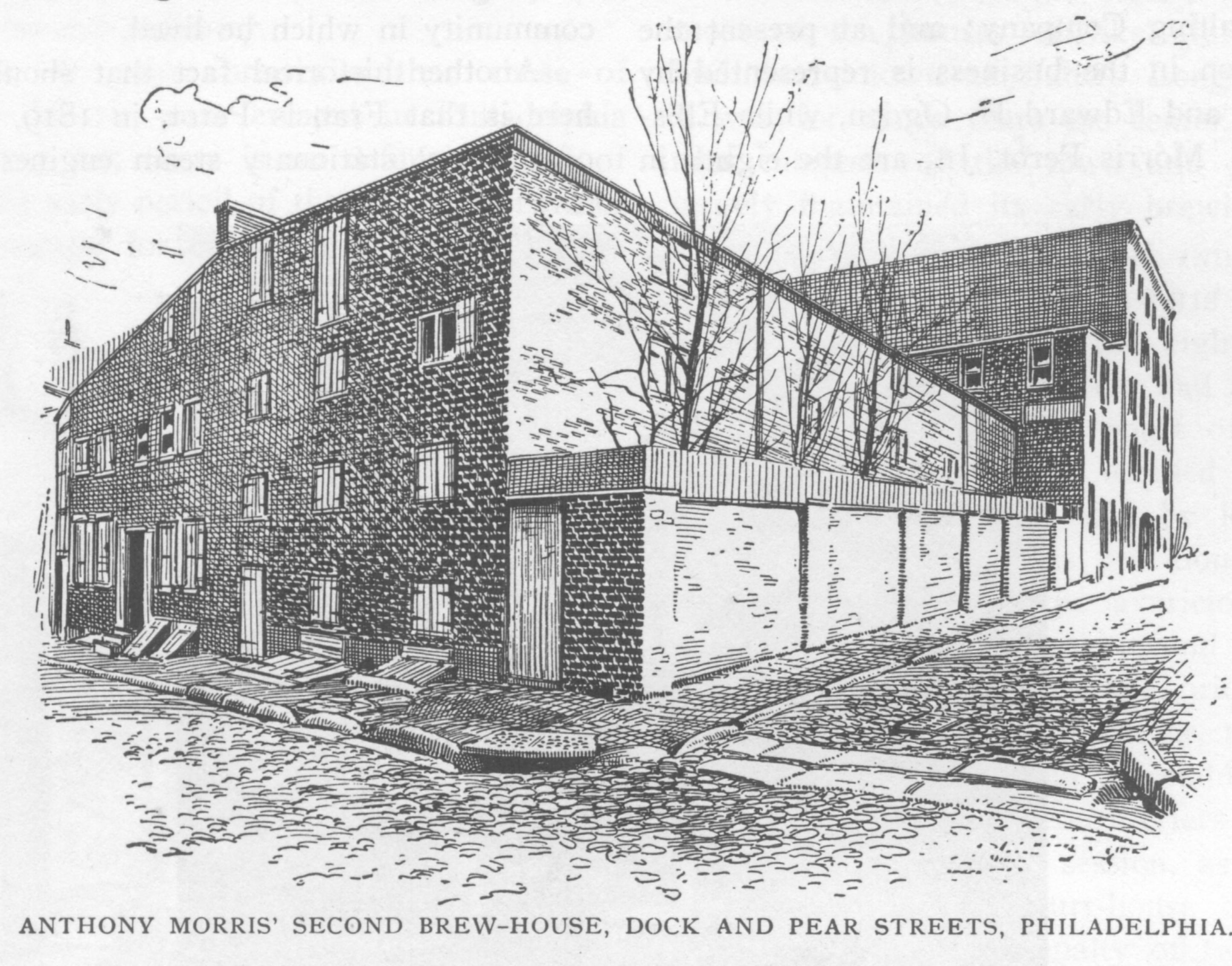 Morris Brewery Dock and Pear streets