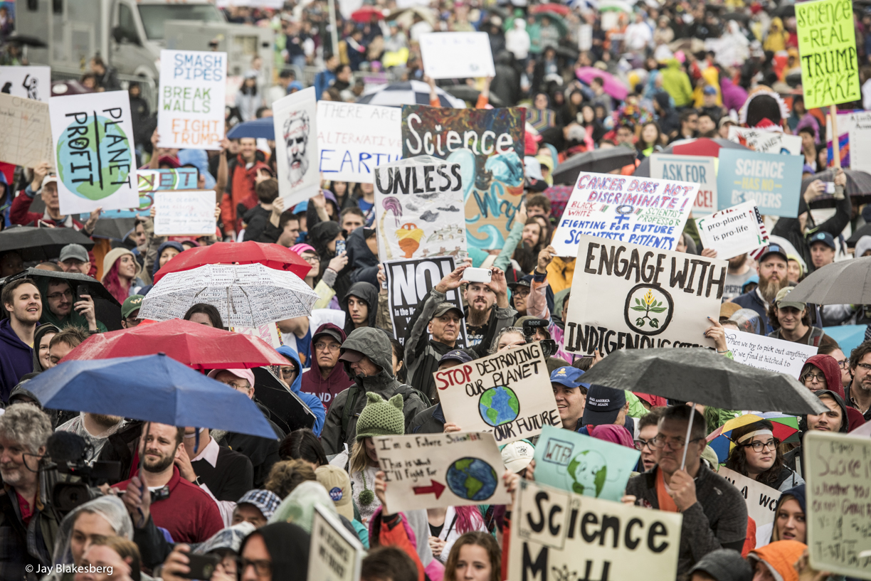 Researcher Susan B. Sorenson spoke about gun violence prevention at the second annual March for Science, which took place in D.C. on Saturday, April 14, 2018. (Photo: Jay Blakesberg/March for Science)