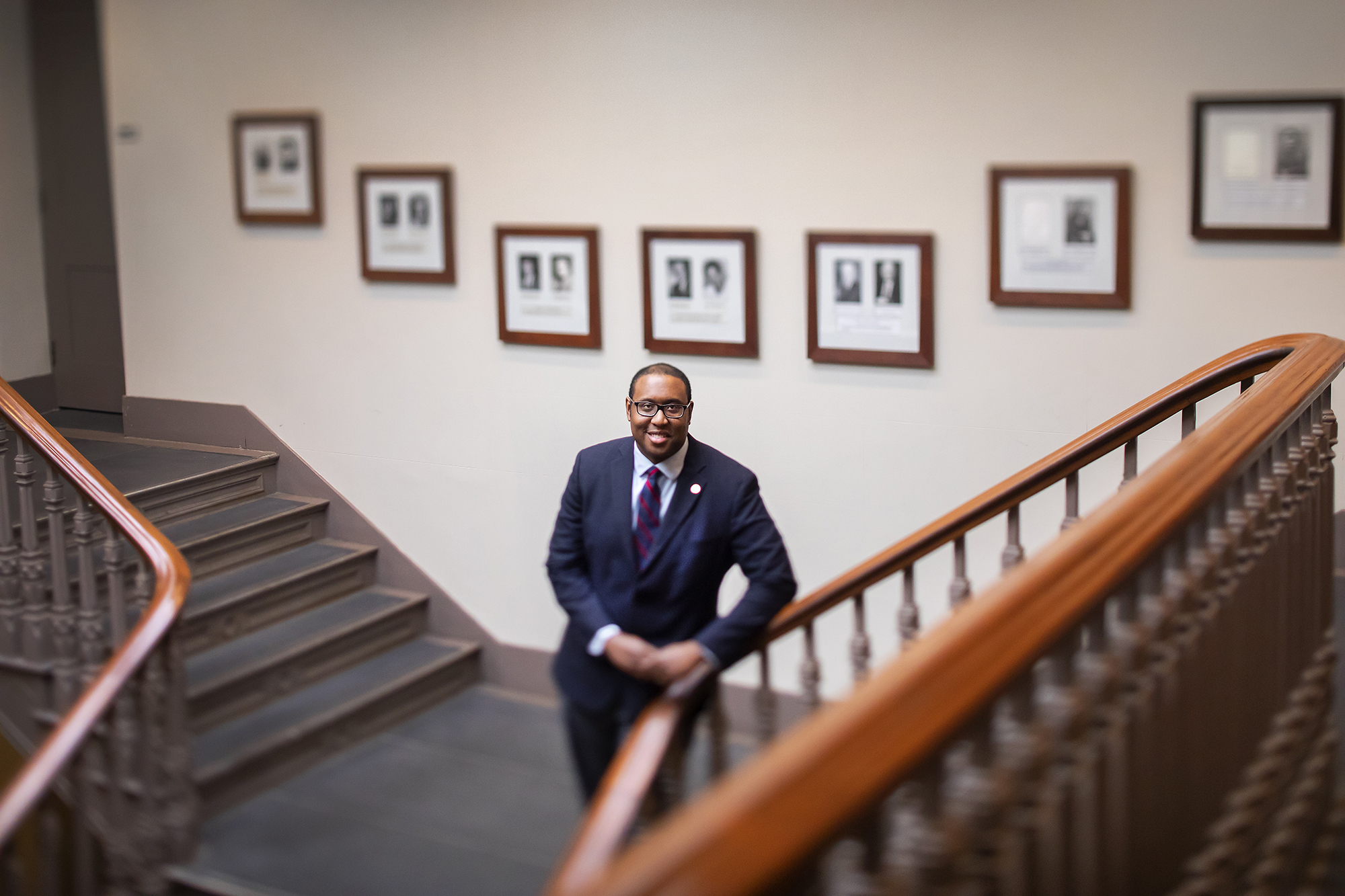 Quayshawn Spencer, an assistant professor in the philosophy department, studies the philosophy of science, biology, and race.