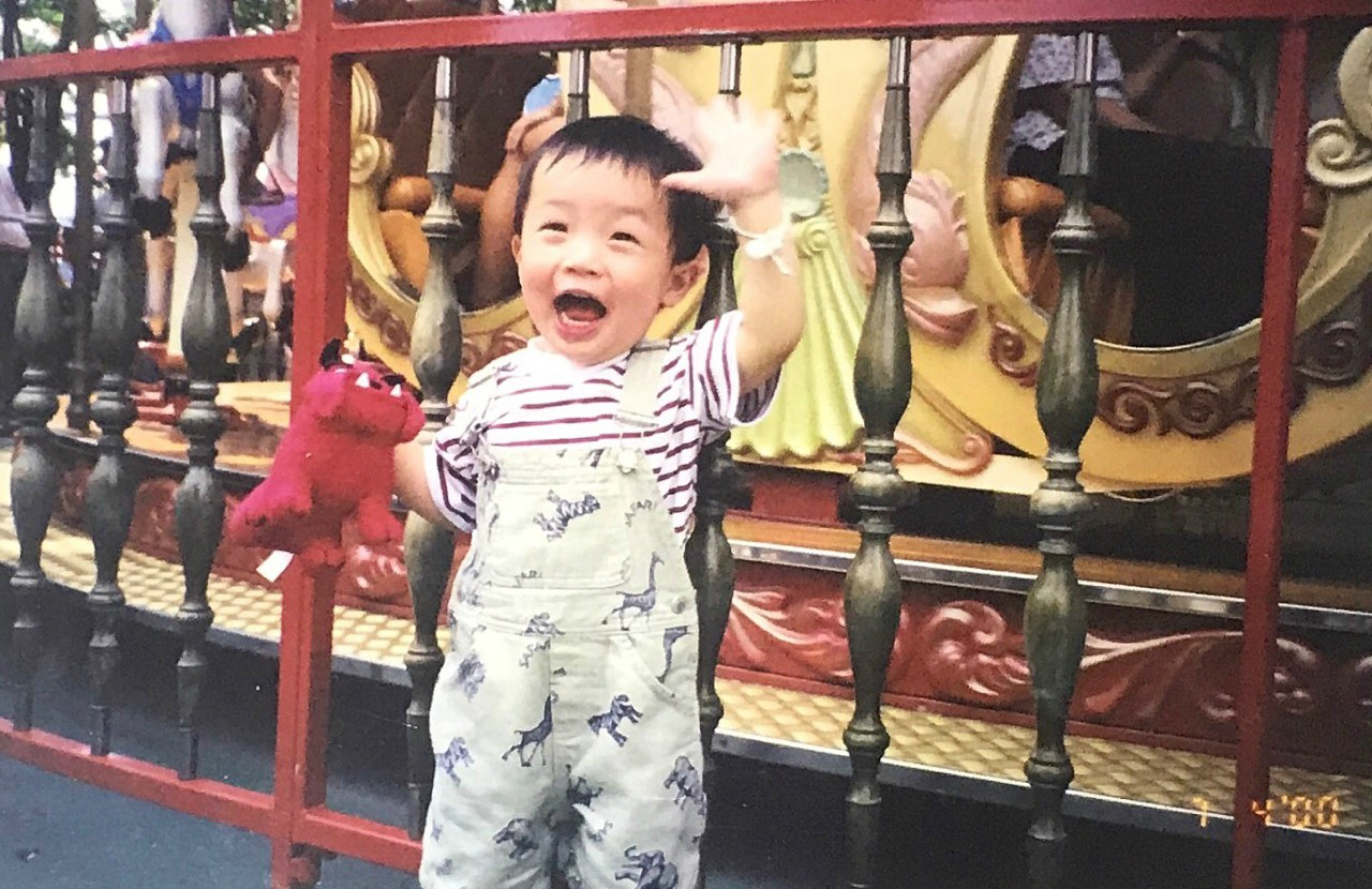 Louis Lin age 3