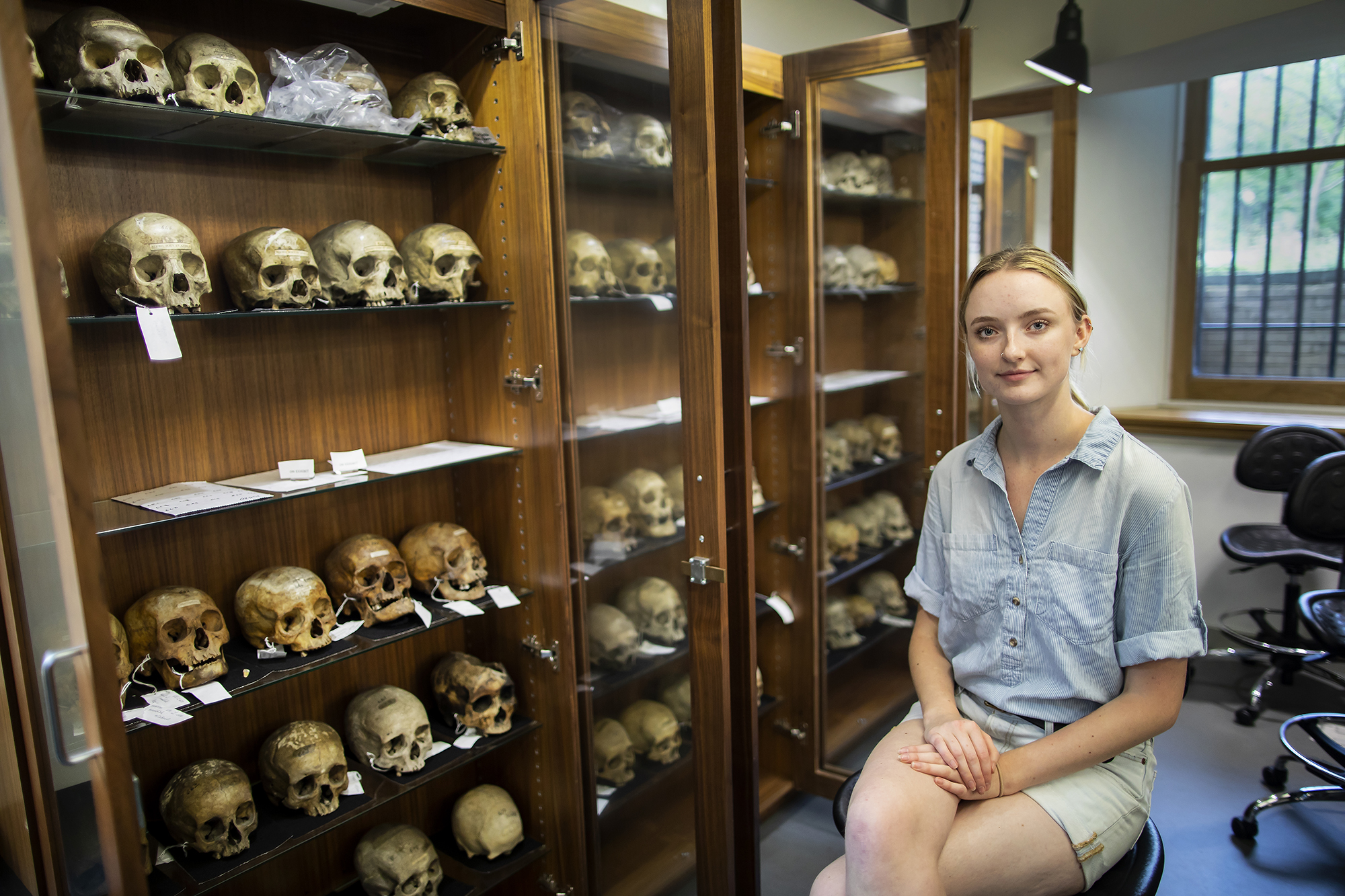 Fiona Jensen-Hitch is a member of the class of 2019, and a double major in Anthropology and English. She's also working toward a minor from the Center for the Analysis of Archaeological Materials.