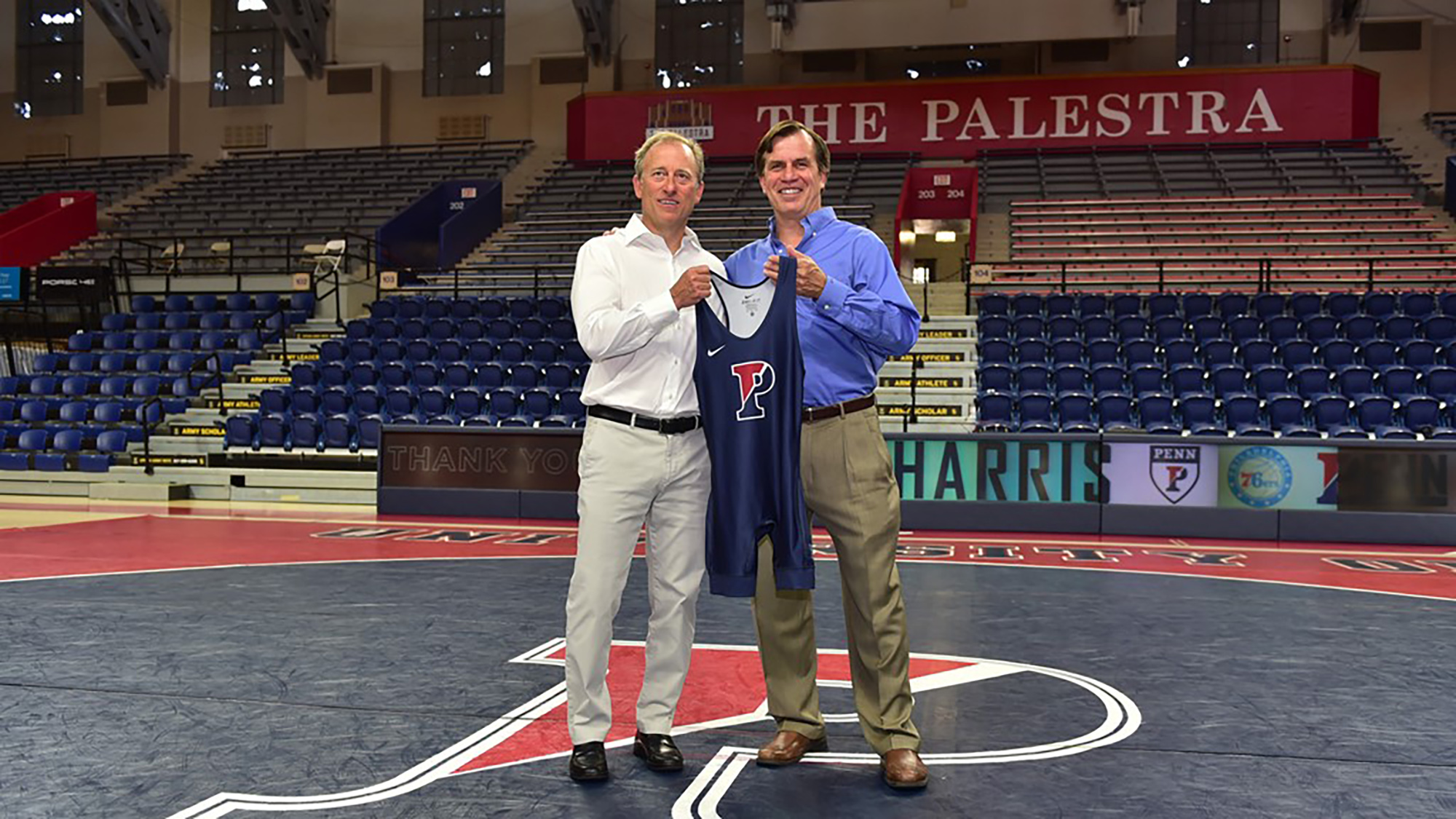 Penn wrestling Josh Harris