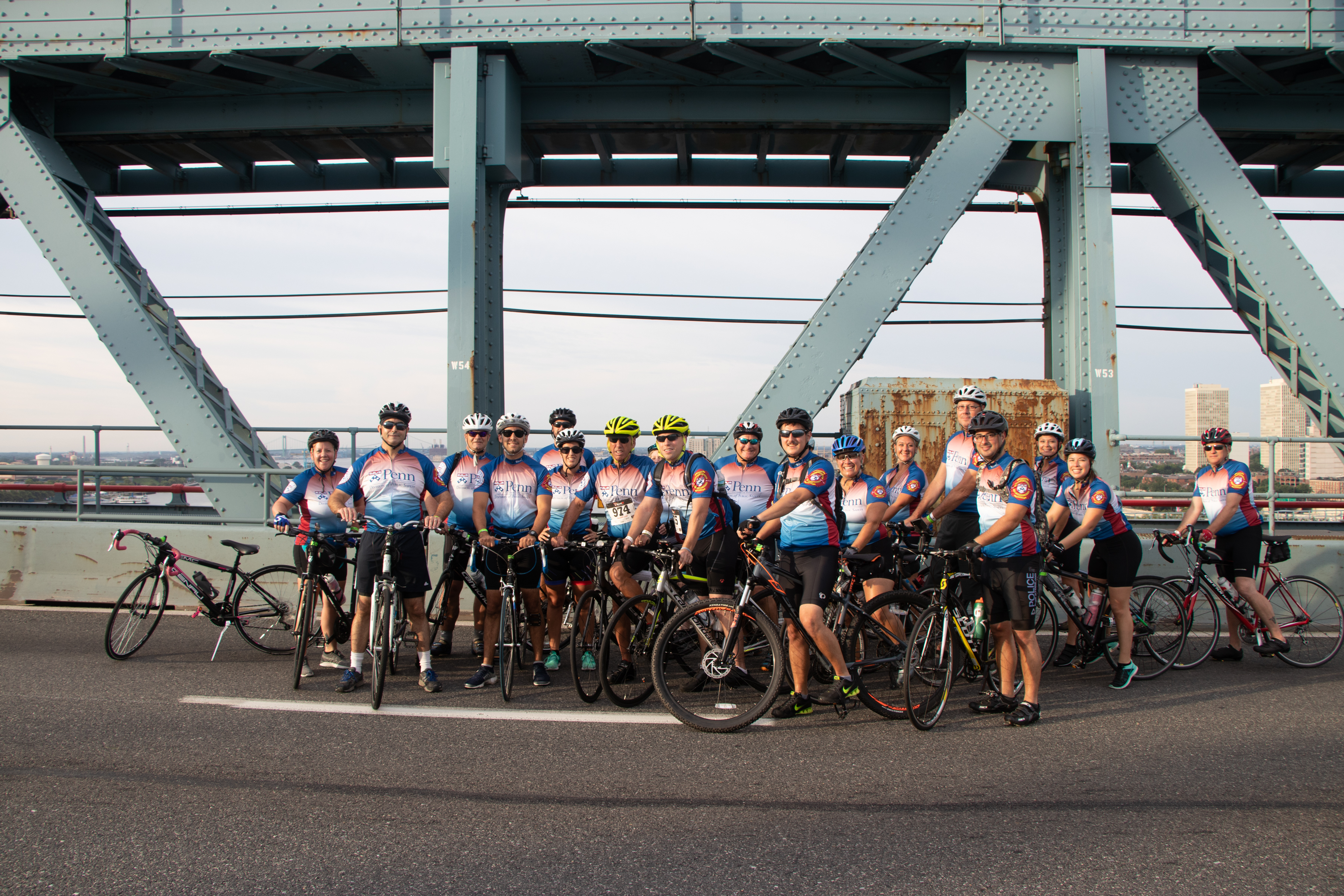 Biking to the shore for fallen first responders Penn Today