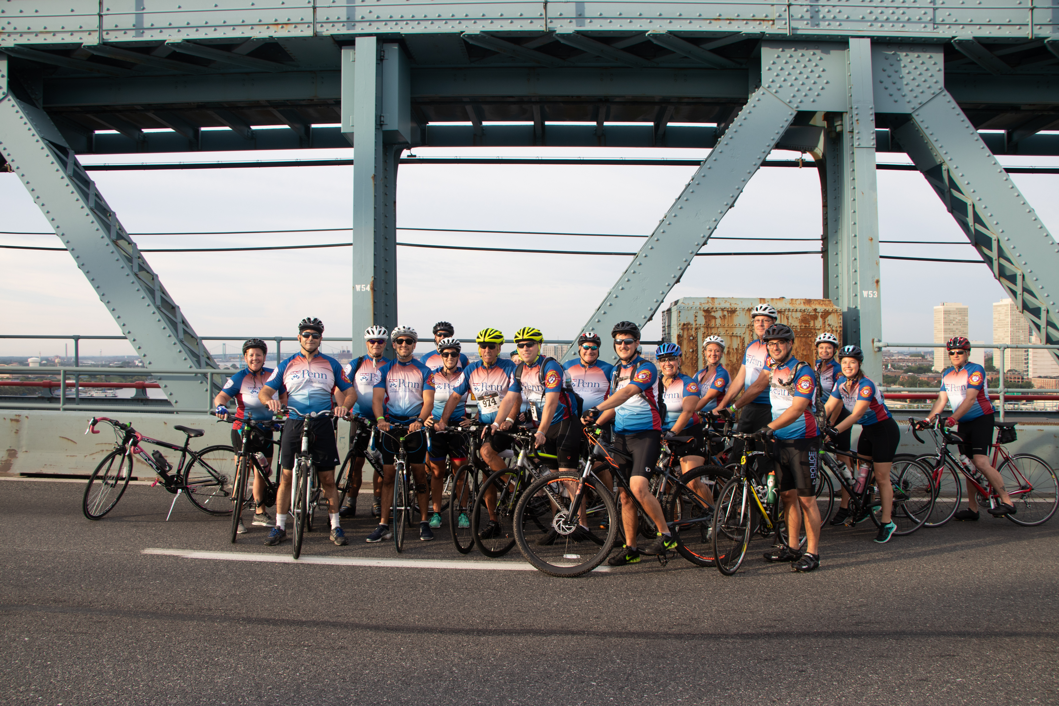 Division of Public Safety Tour de Shore team on the _______ bridge