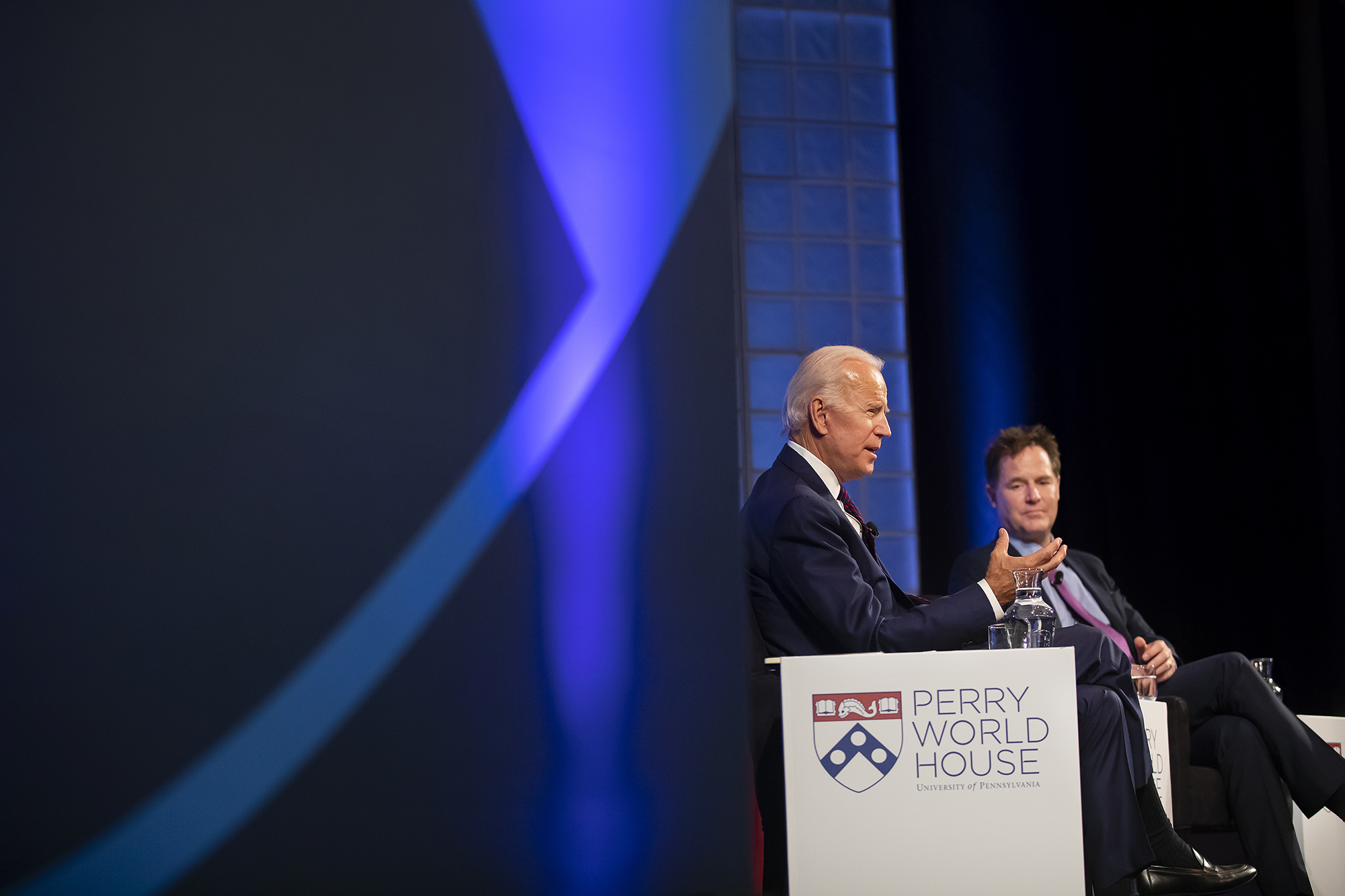 47th Vice President of the United States Joe Biden & Former U.K. Deputy Prime Minister Nick Clegg