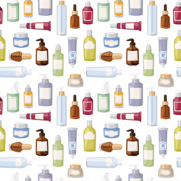 illustration-of-many-colorful-skin-cream-bottles