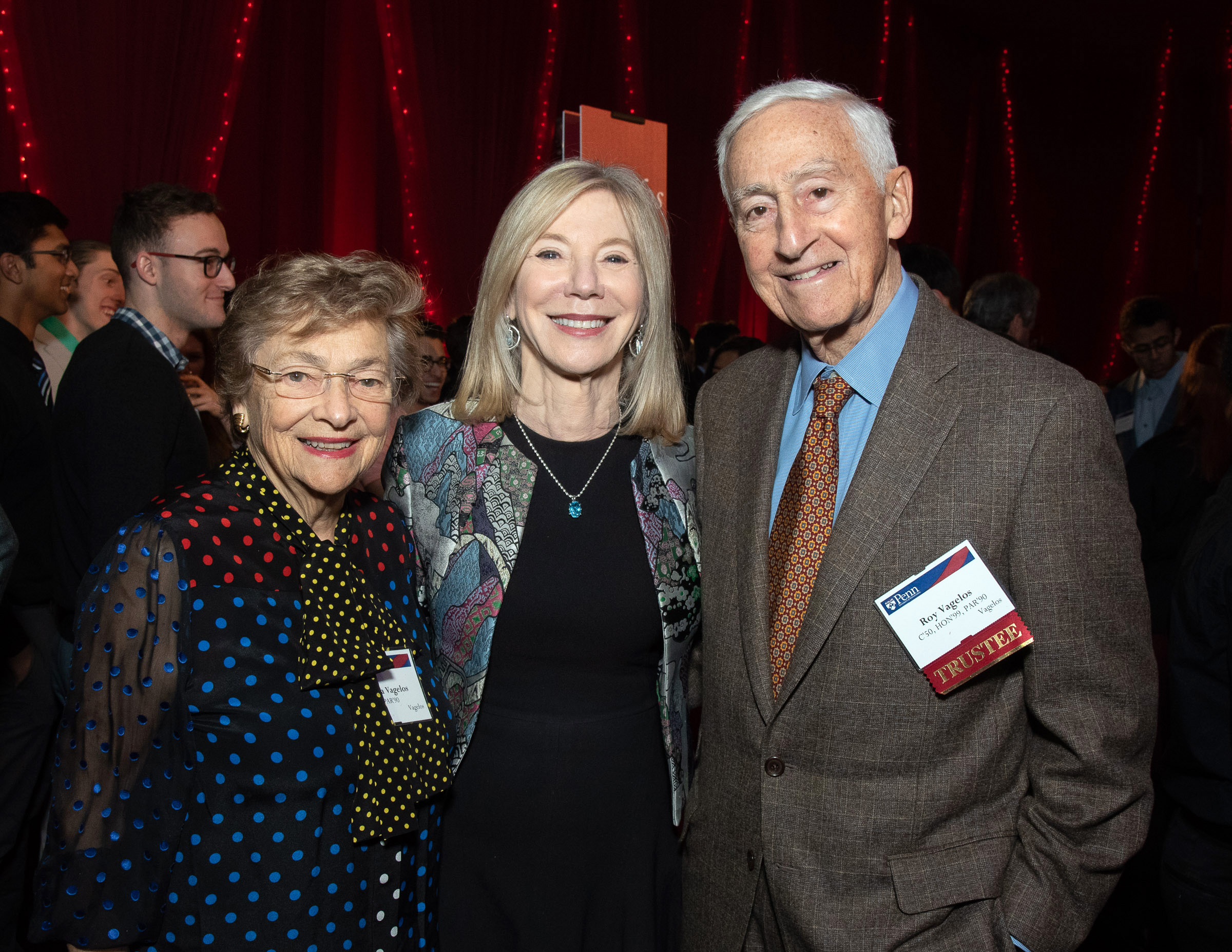 Dr. Gutmann and Diana and P. Roy Vagelos 
