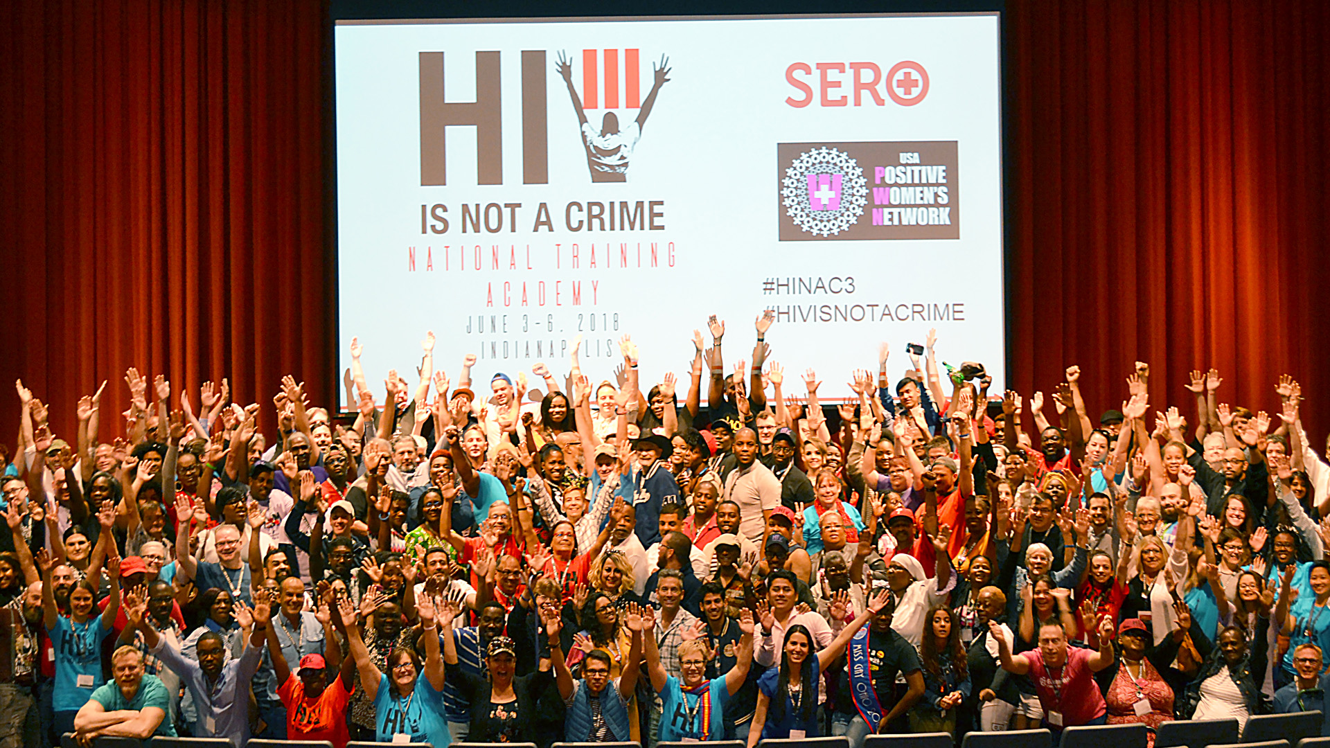 SERO HIV/AIDS activists together 