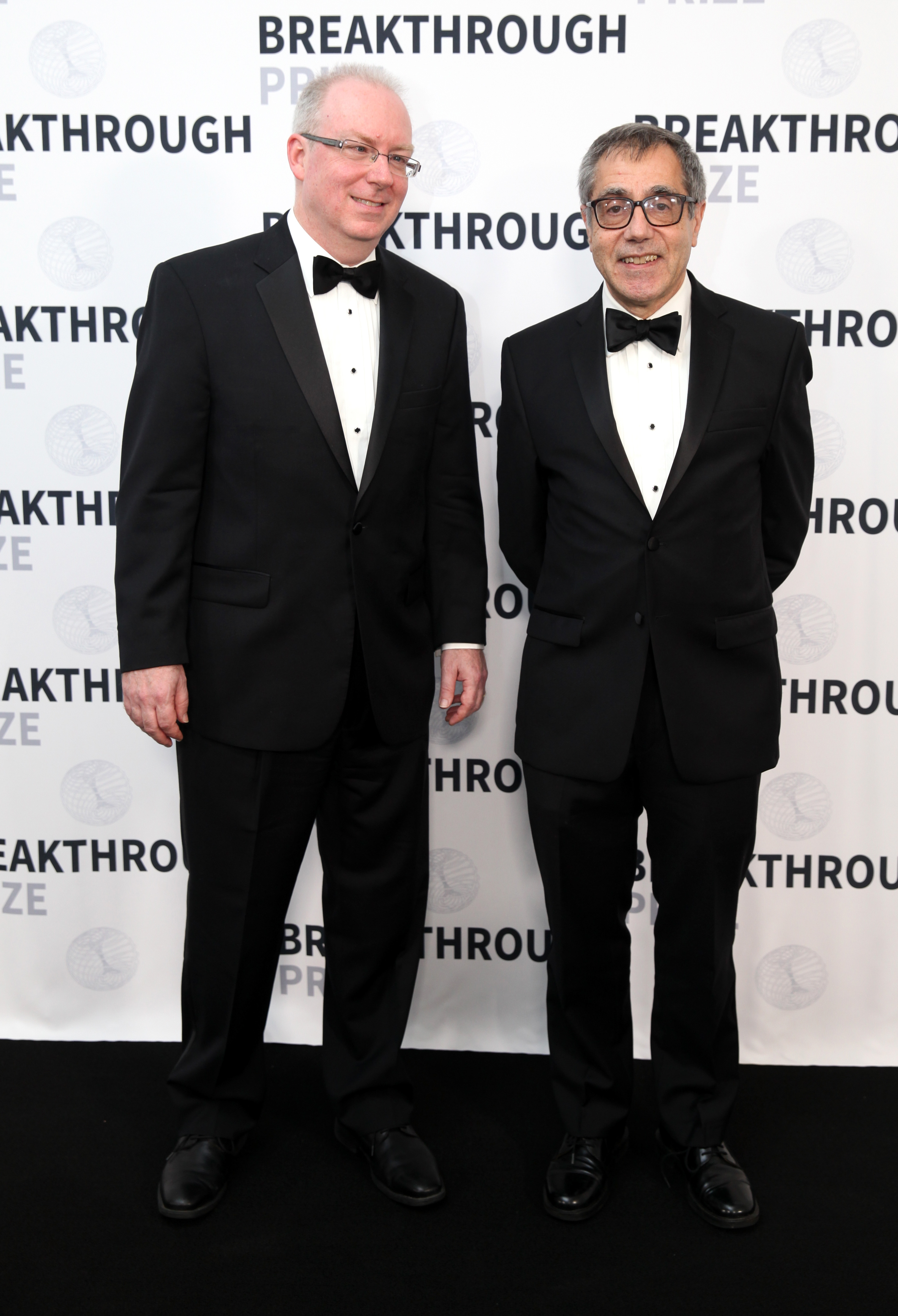 Mele and Kane at the Breakthrough Prize Award Ceremony