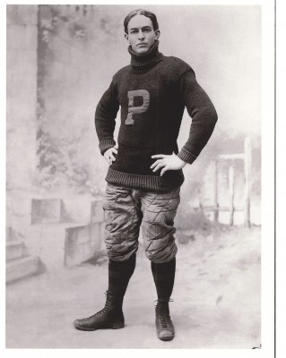 John Outland, an offensive lineman on the Penn football team in 1897