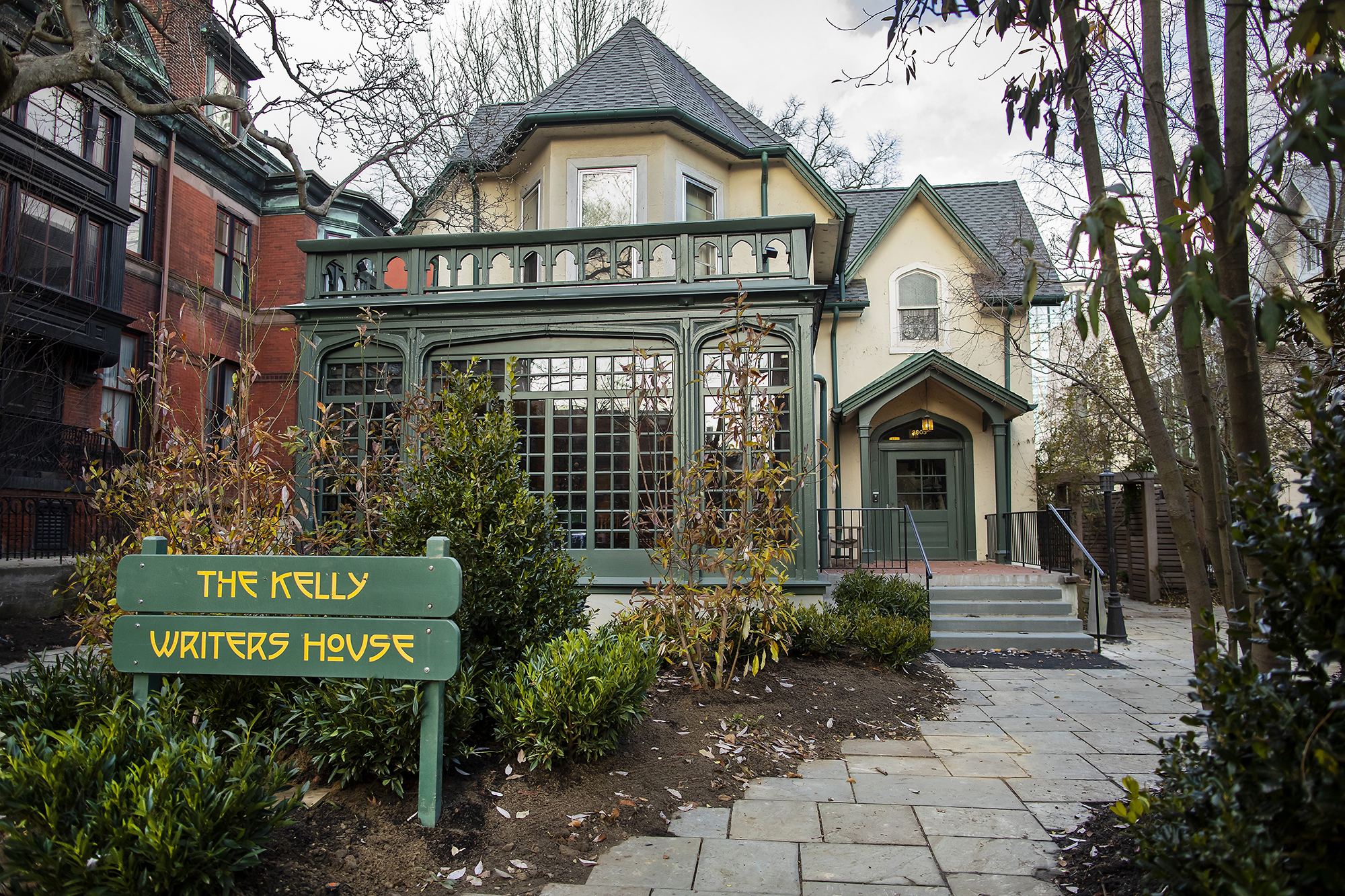 exterior of kelly writers house