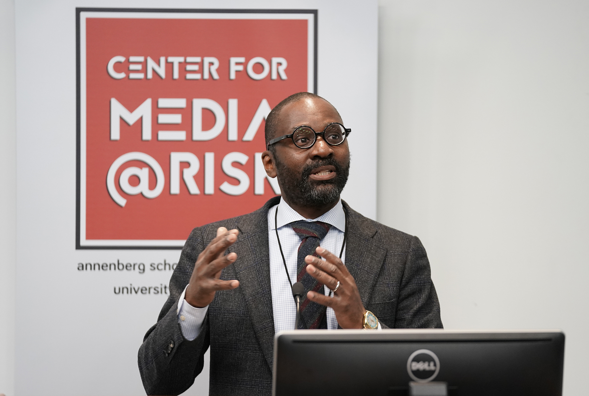 john jackson at the center for media risk