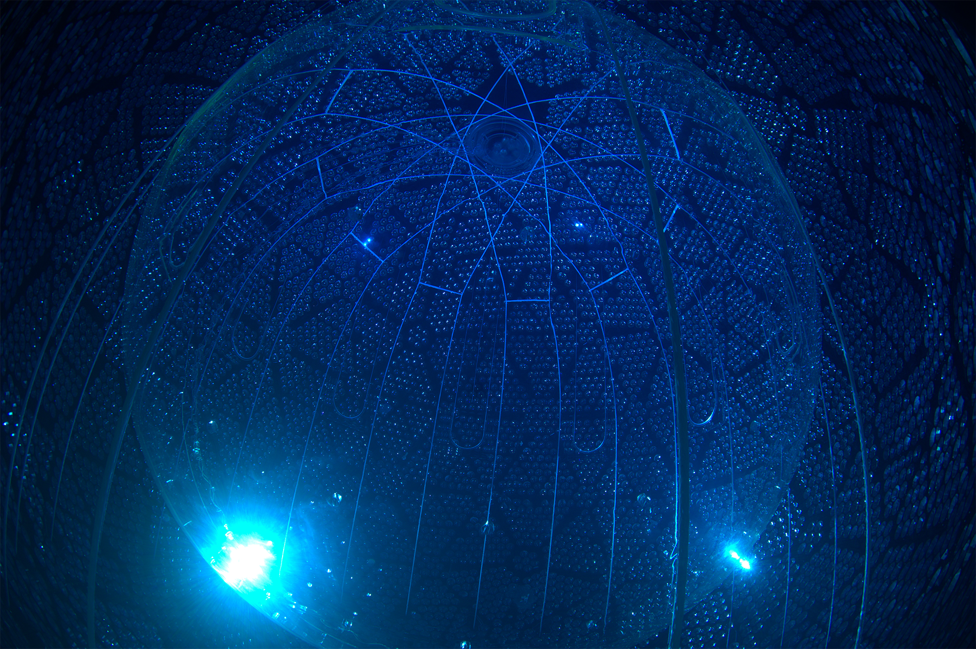 inside the sno+ detector