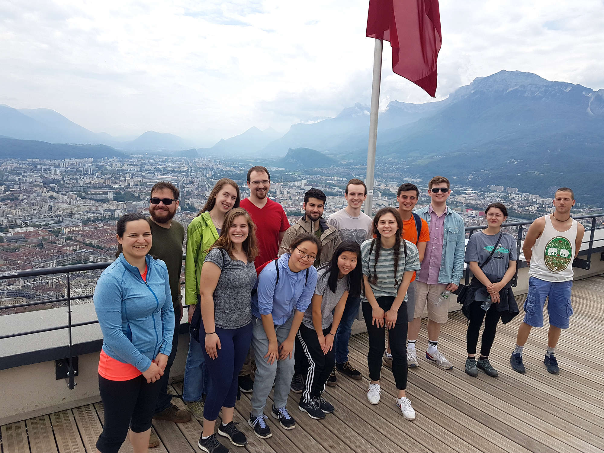 student group in grenoble