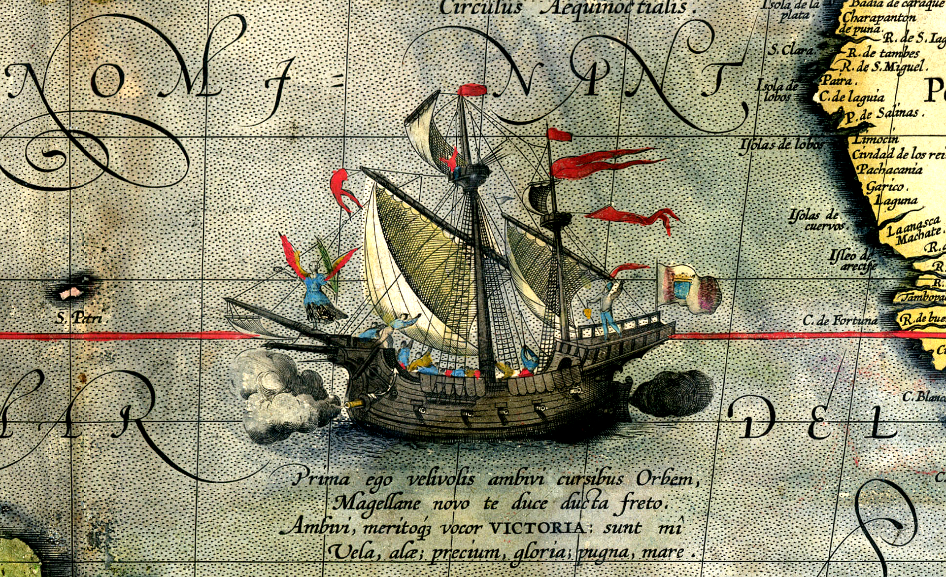 ferdinand magellan map