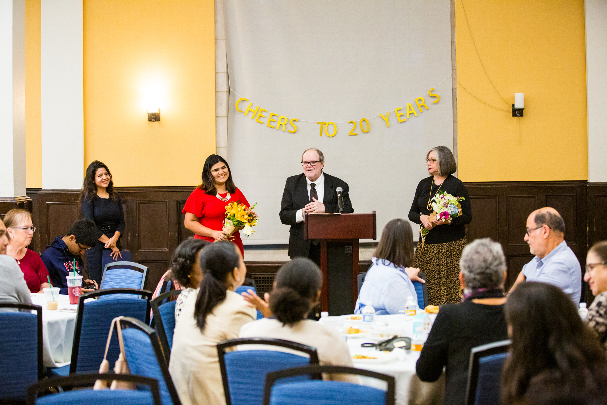 la casa latina celebration in houston hall