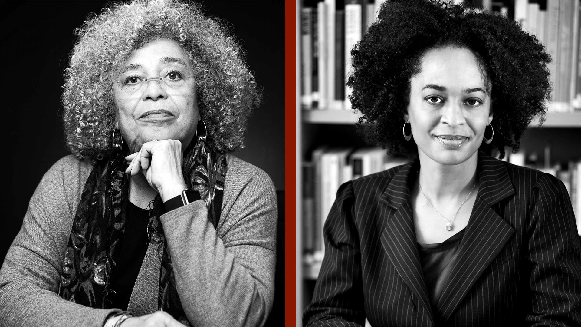 Side-by-side headshots of two female academics 