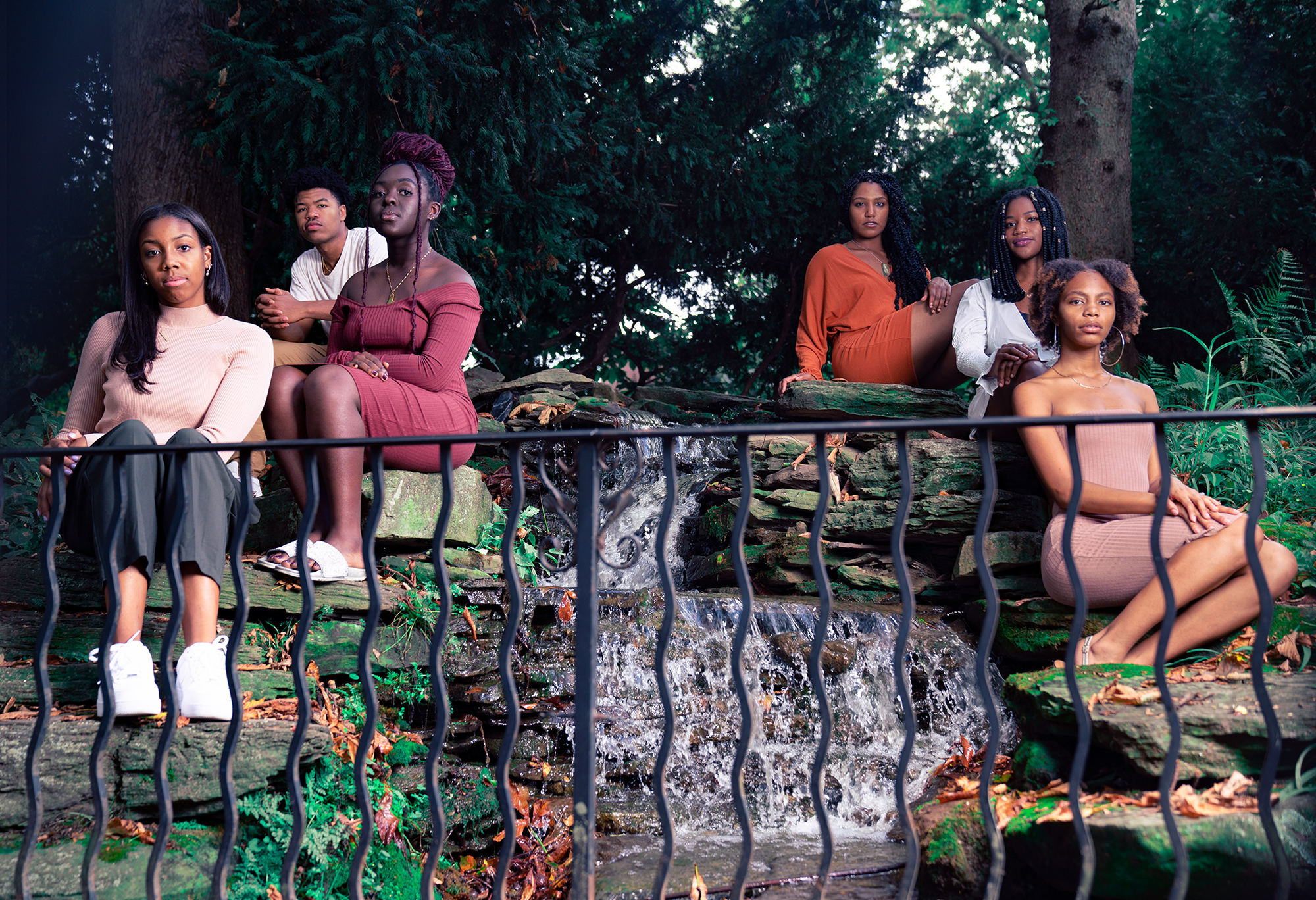 faces of black penn group photo at biopond