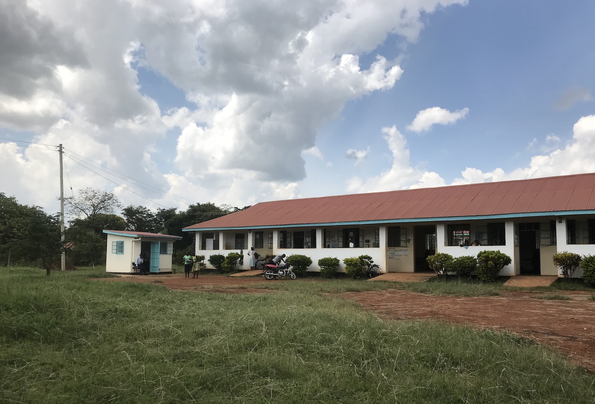 Government health center in Siaya County, Kenya
