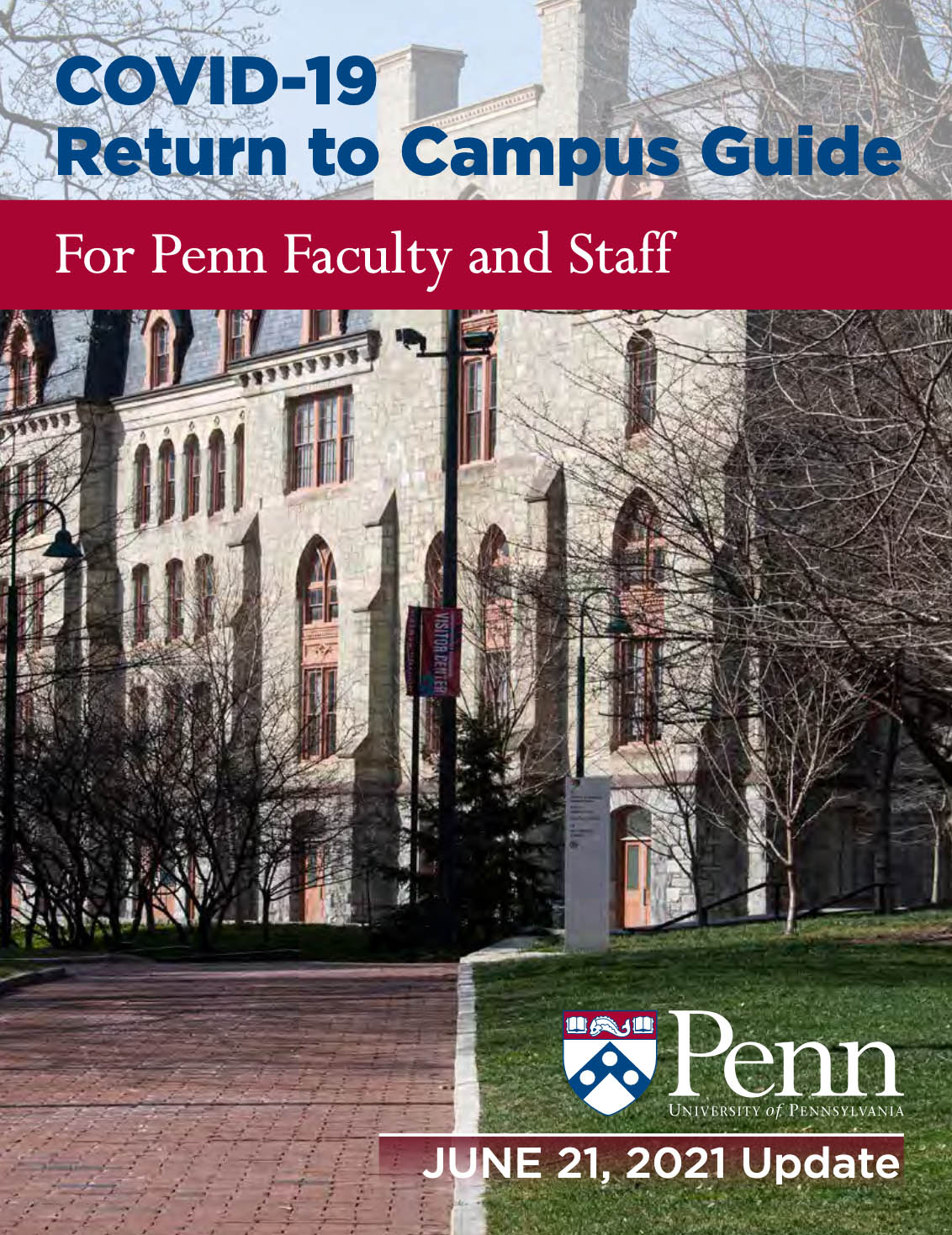 The cover of the Penn HR Return to Work Guide