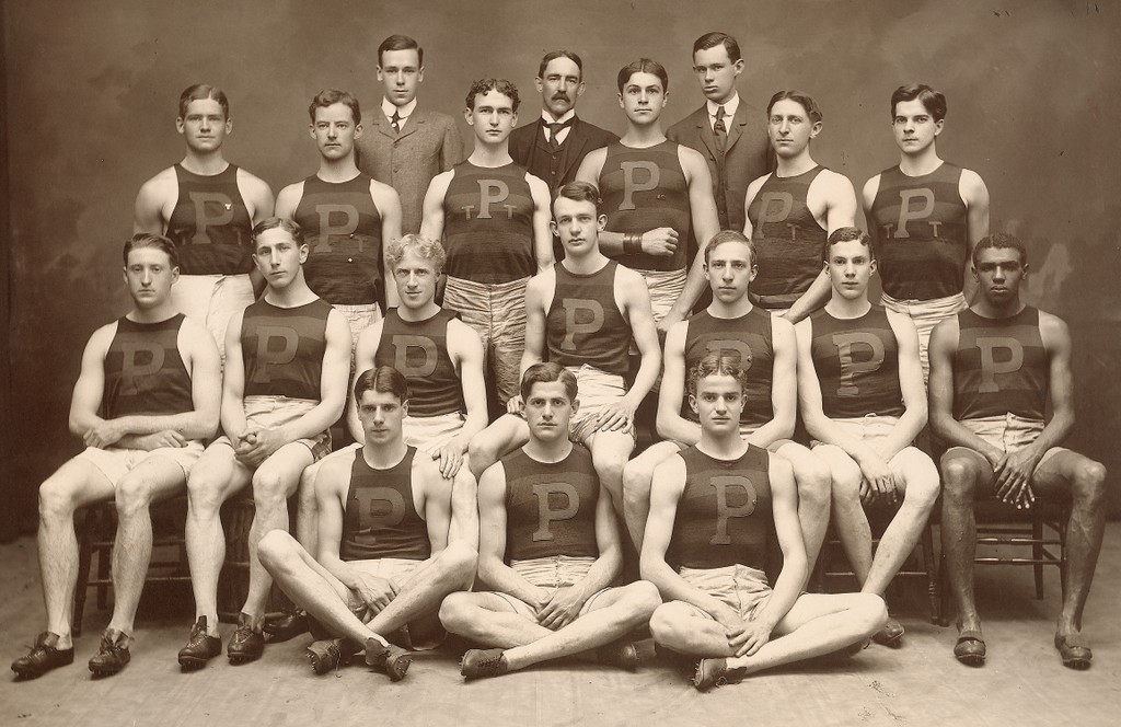 Penn’s track & field team in 1904-1905, group photograph
