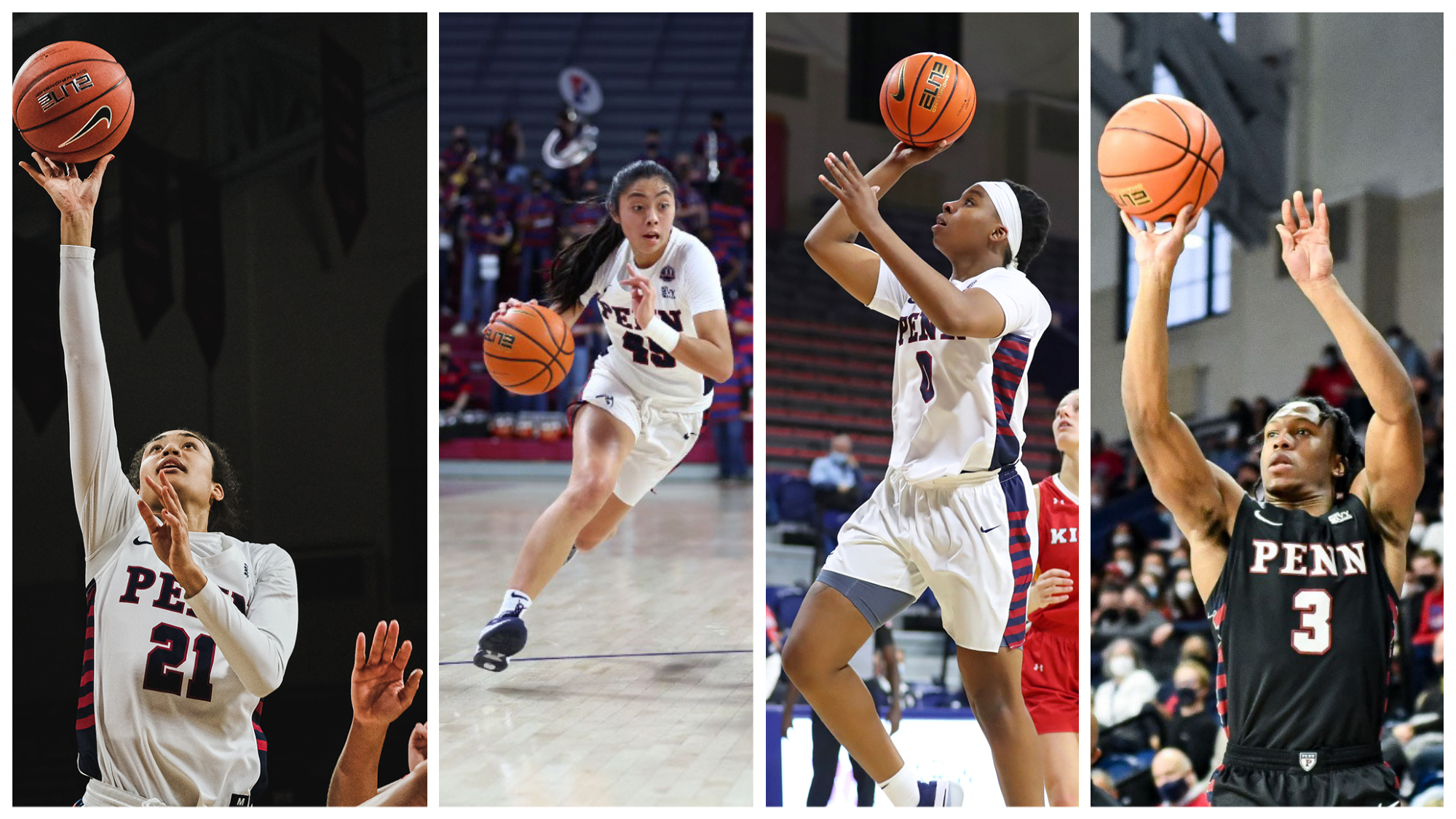 From left, Mia Lakstigala, Kayla Padilla, Jordan Obi, and Jordan Dingle. 