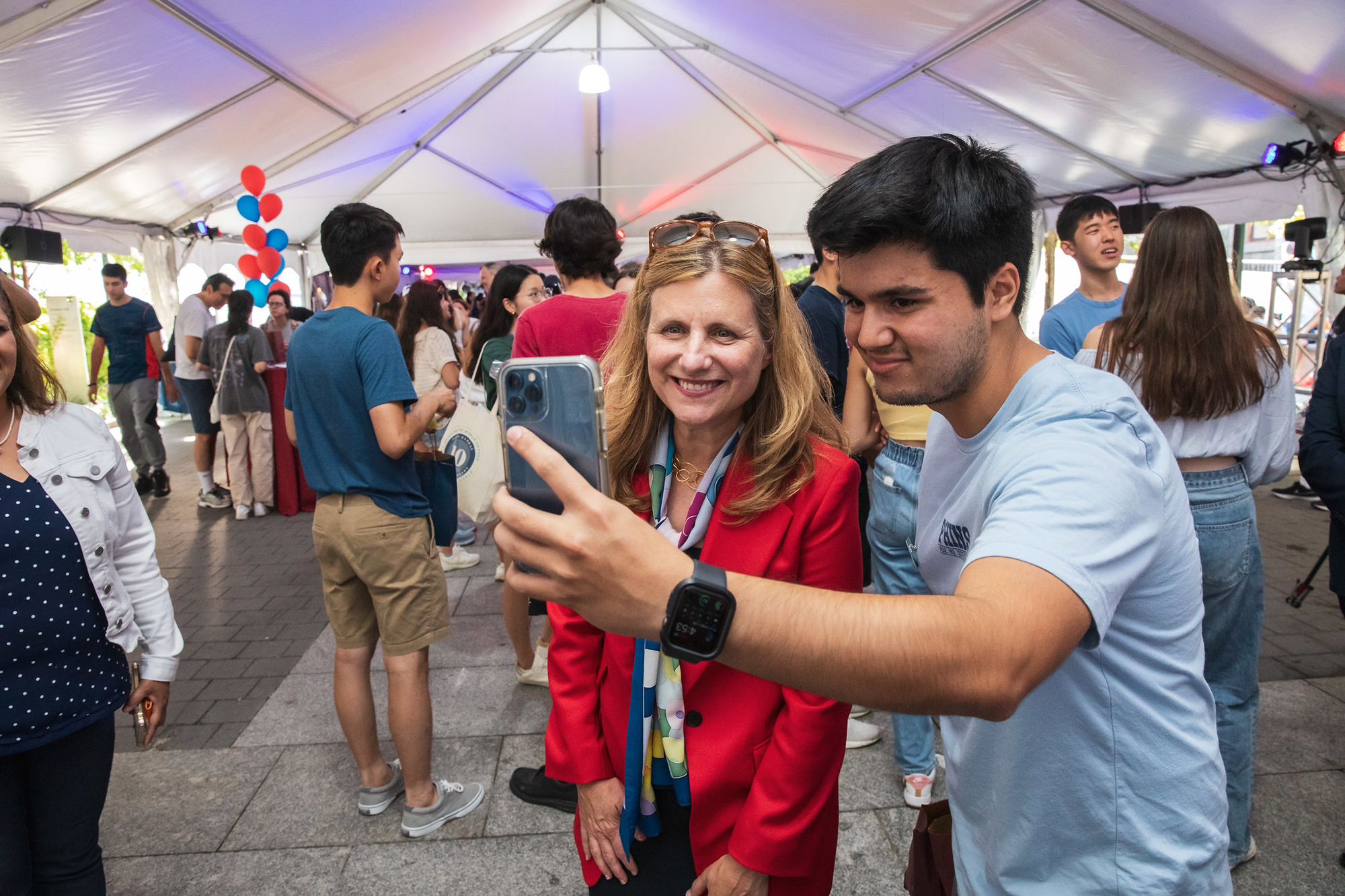 new penn family welcome with president liz magill