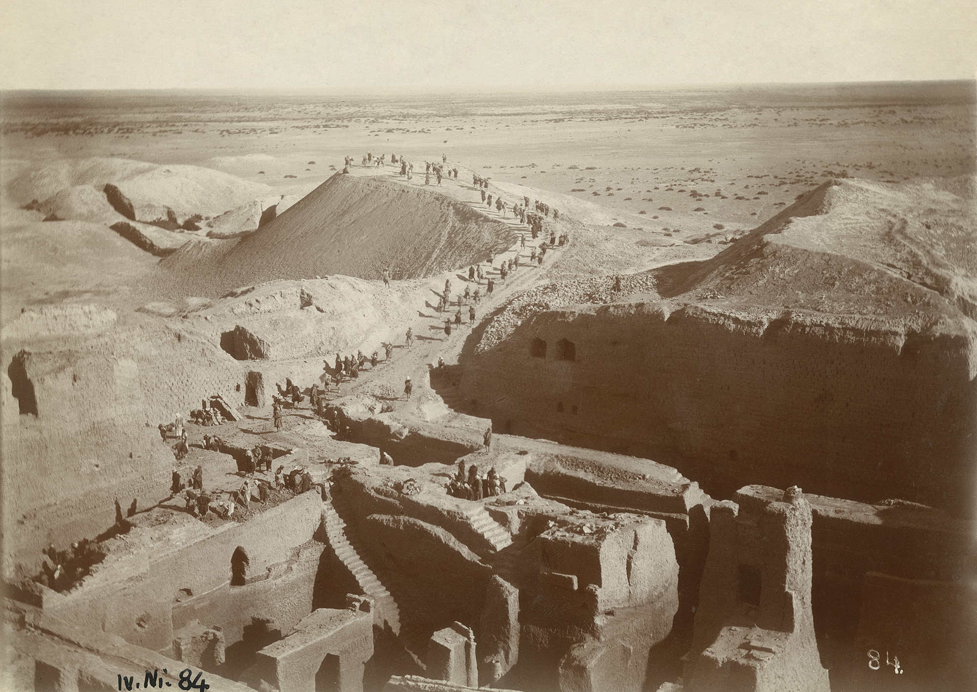 Nippur excavation where incantation bowls were found