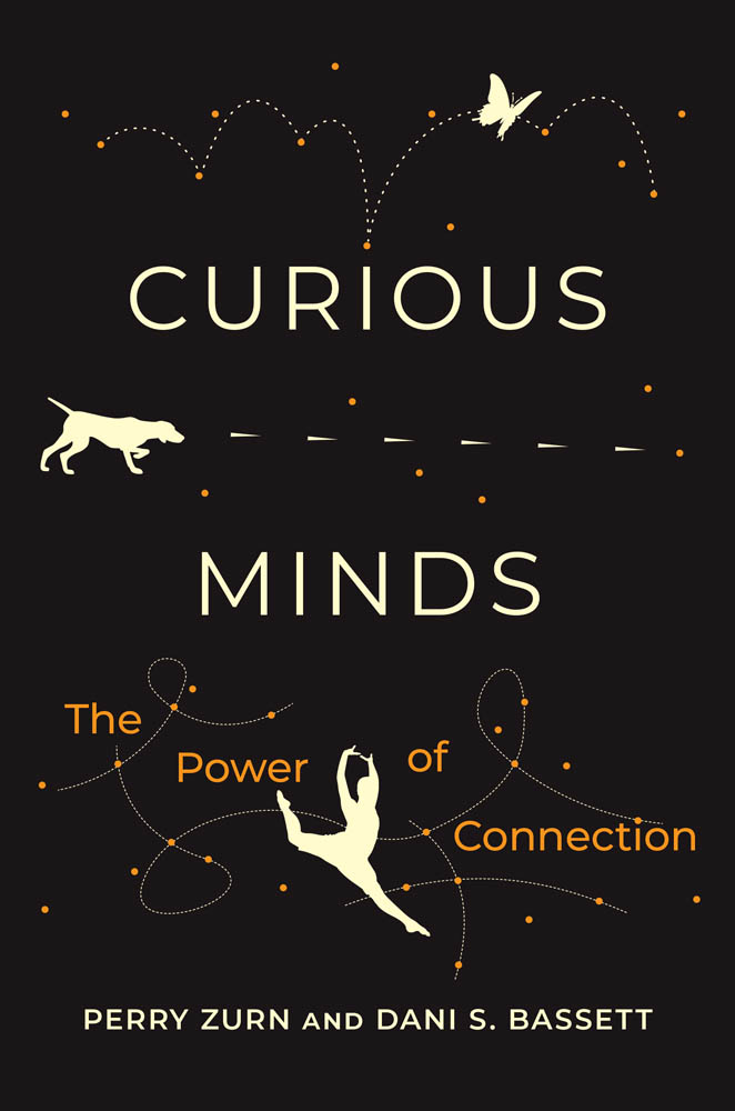 Book cover of Curious Minds: The Power of Connection by Perry Zurn and Dani S. Bassett