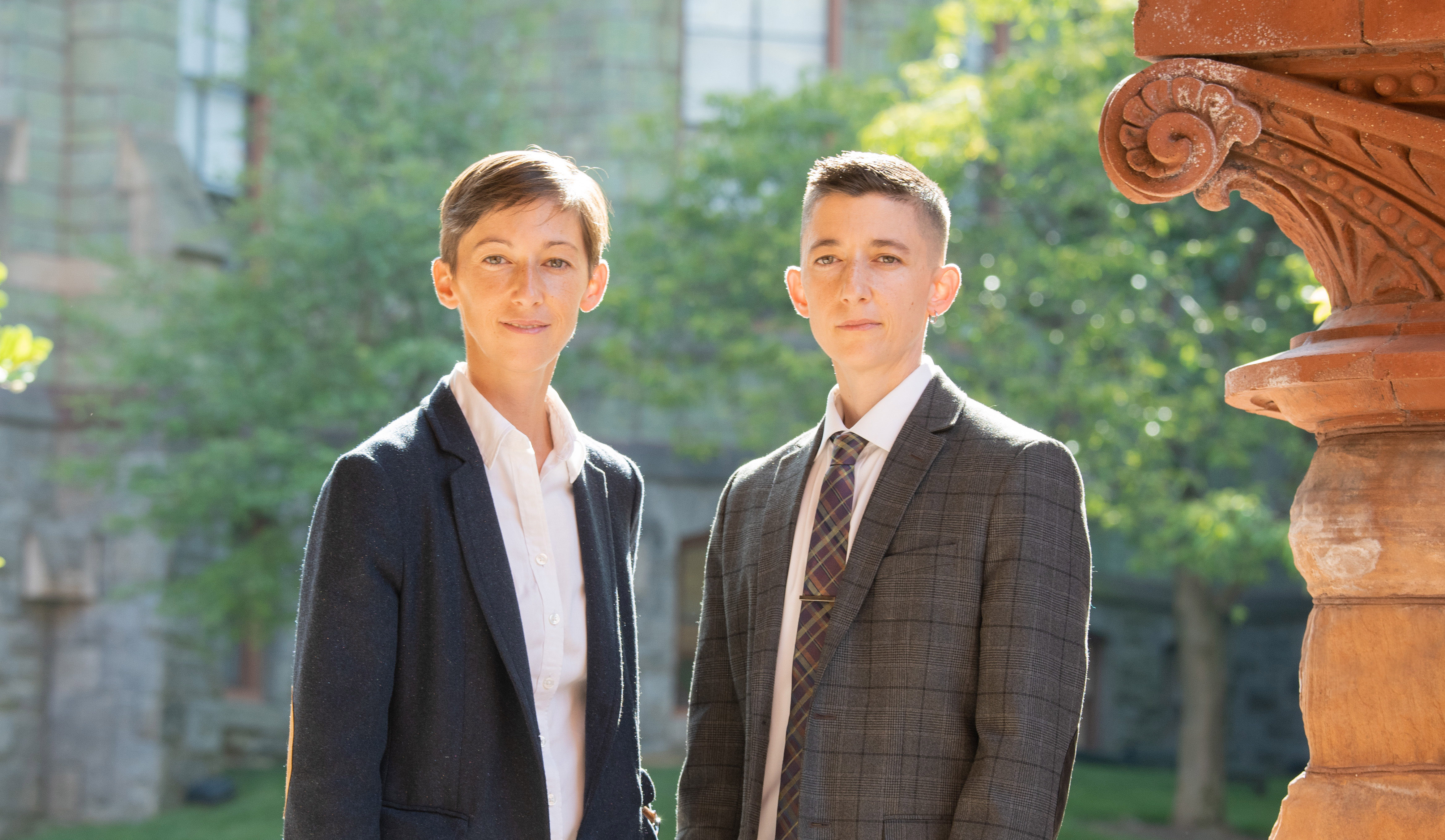 Twin siblings and scholars Dani S. Bassett and Perry Zurn