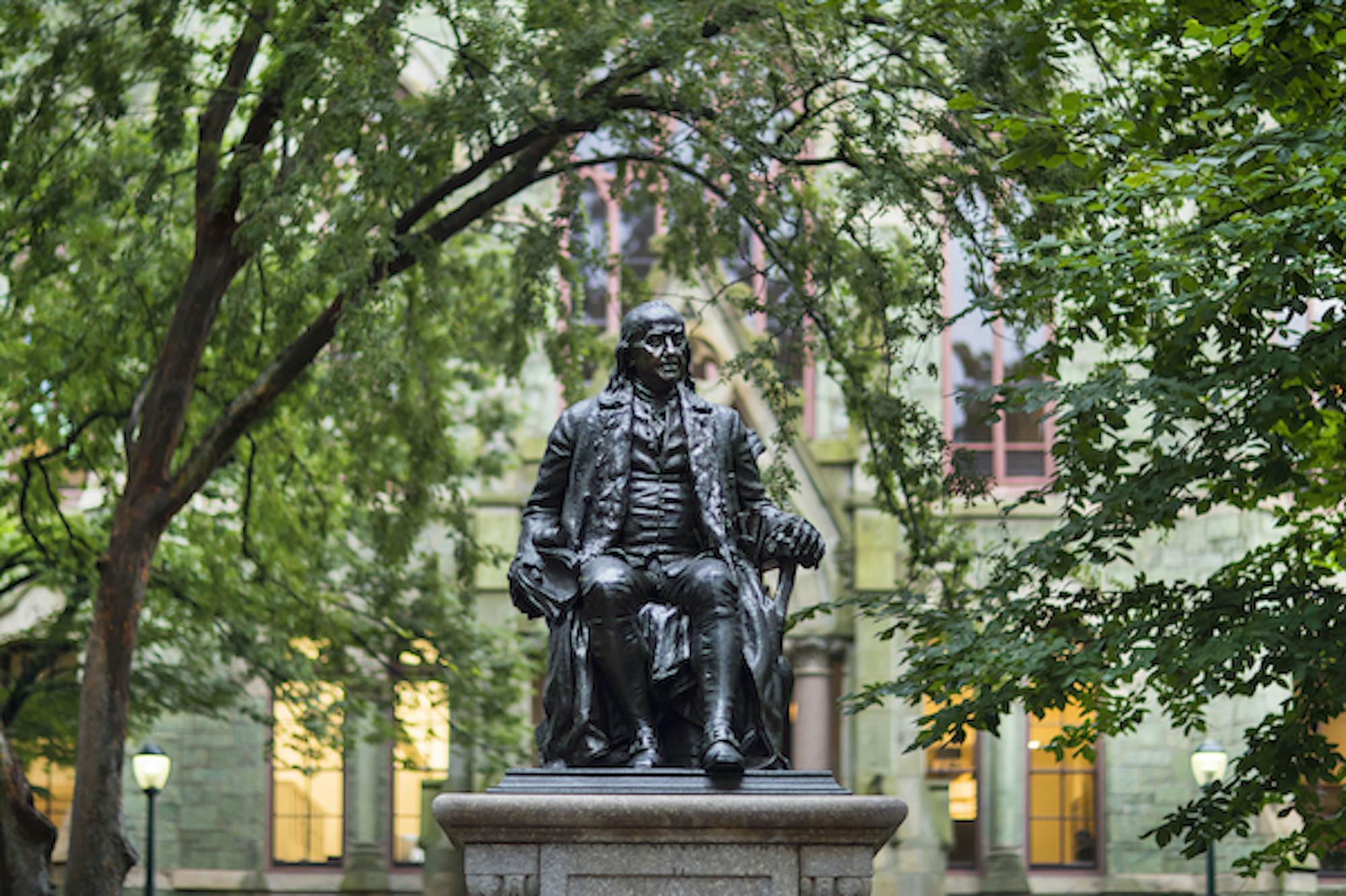 Franklin Statue at College Green