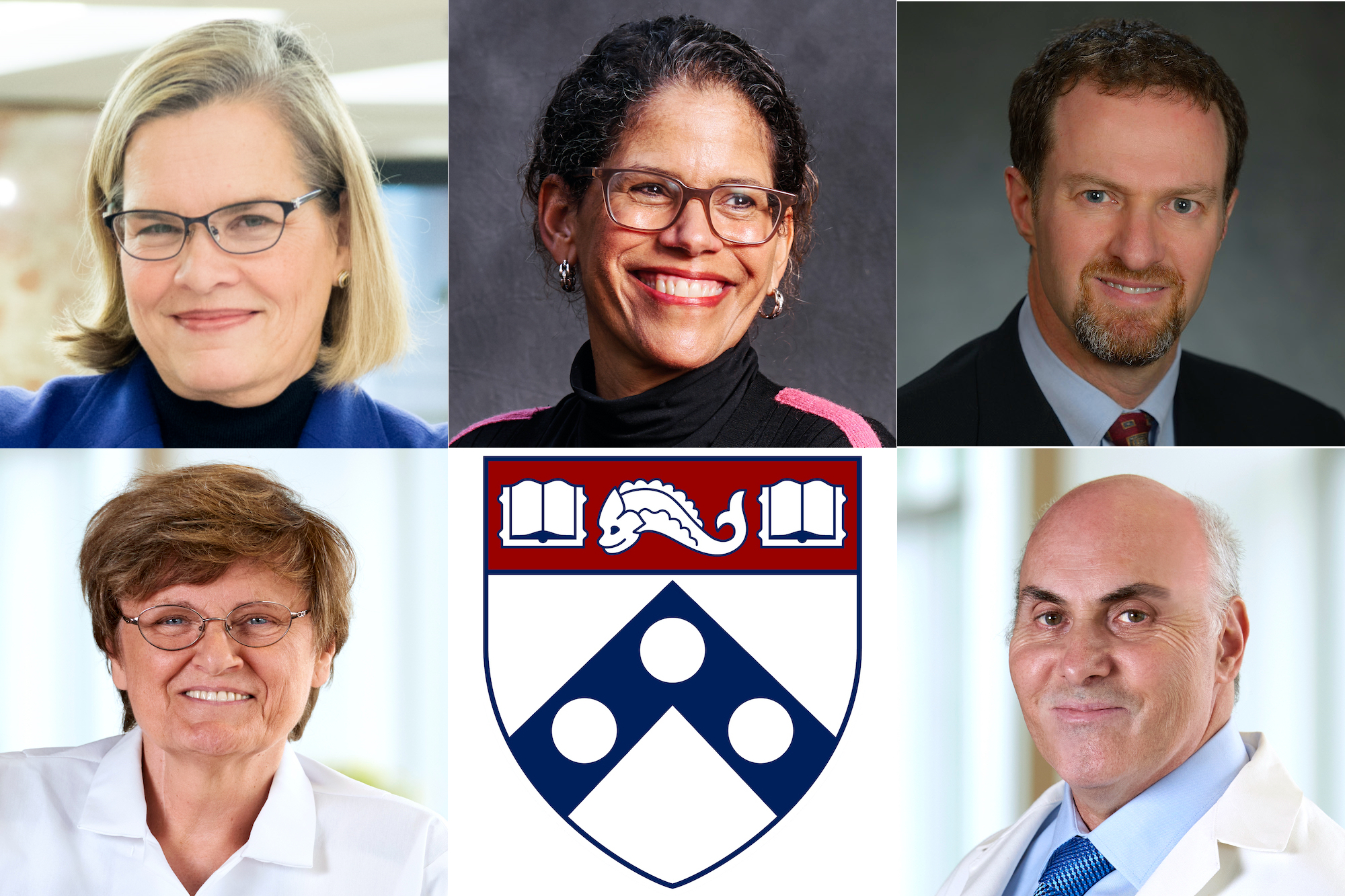 Five researchers newly elected to National Academy of Medicine: Regina Cunningham, Elizabeth Howell, Steven Joffe, Katalin Karikó, and Drew Weissman 