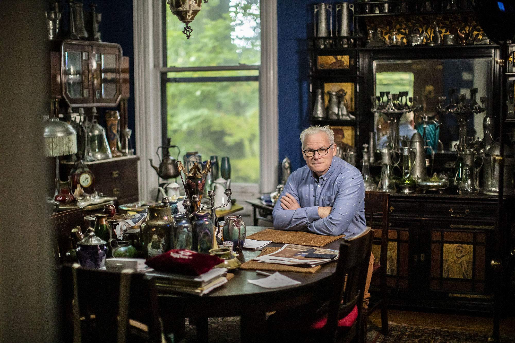 jonathan katz sitting in his living room