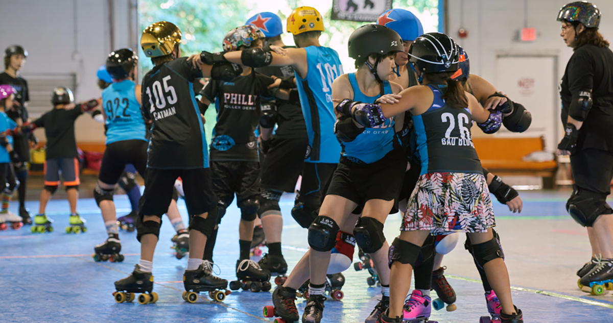 How a roller derby team promotes community and kindness