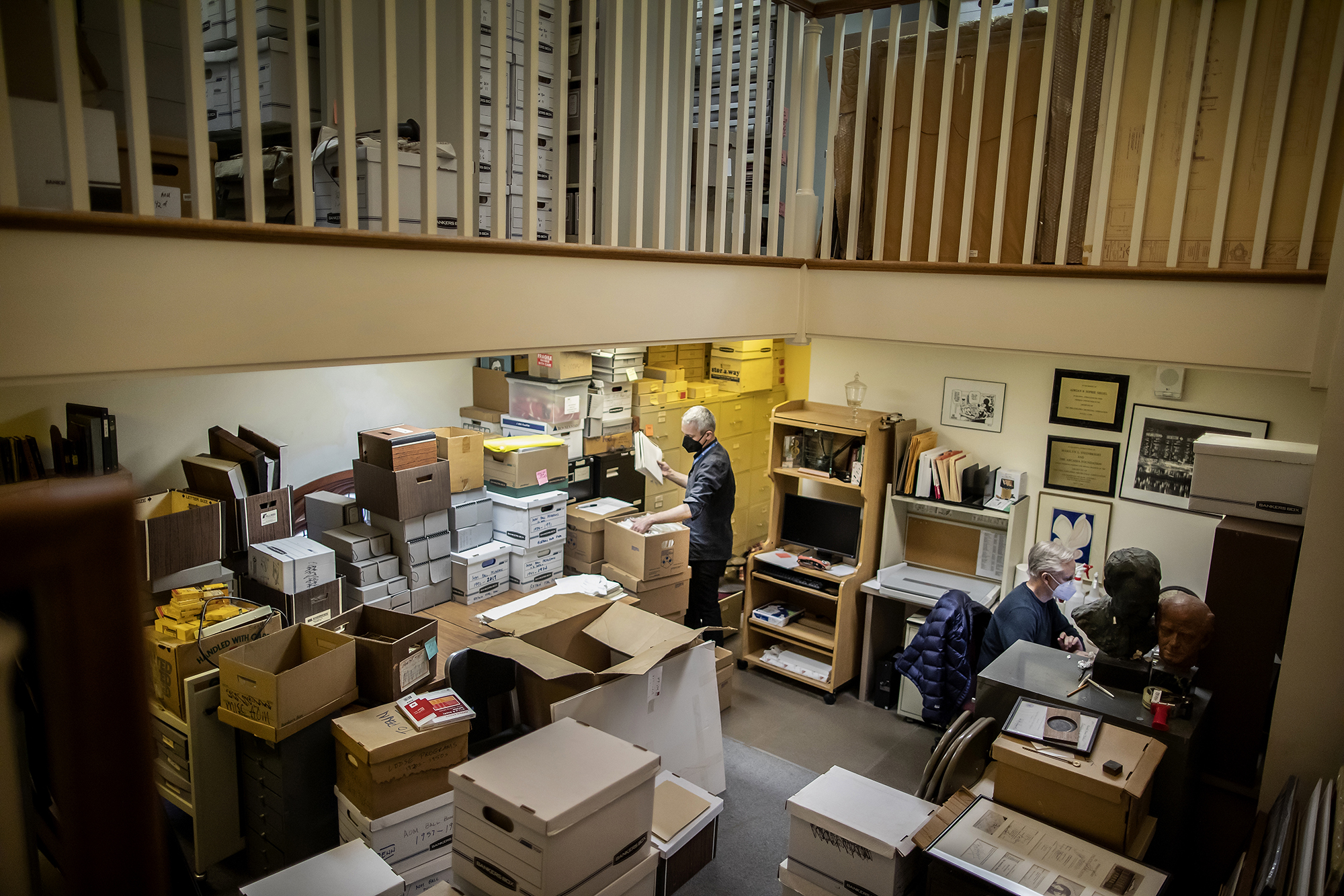 organizing the orchestra and academy of music archives