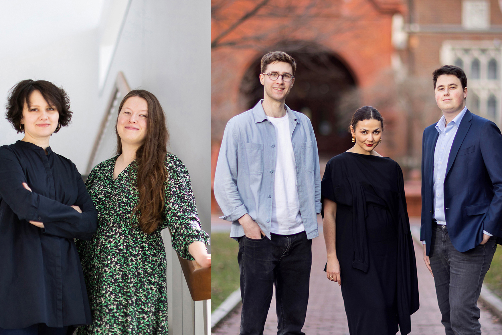 Dariya Orlova, Olena Lysenko, Serhii Shadrin, Hannah Kaluher, and Maksym Potlov