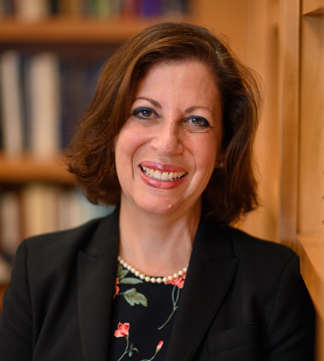 Penn Law professor Claire Finkelstein smiles at the camera.