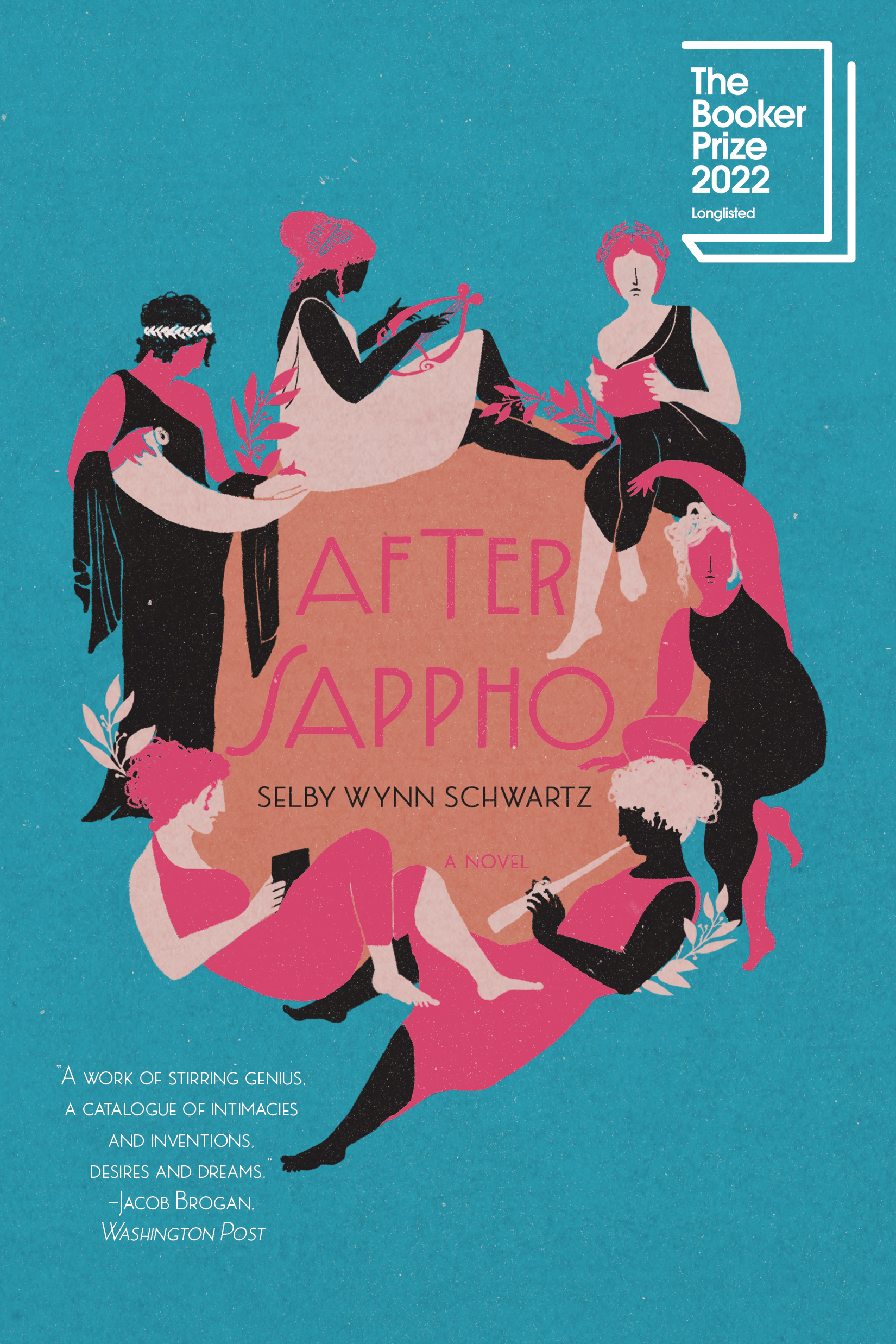 Illustrated book cover of After Sappho.