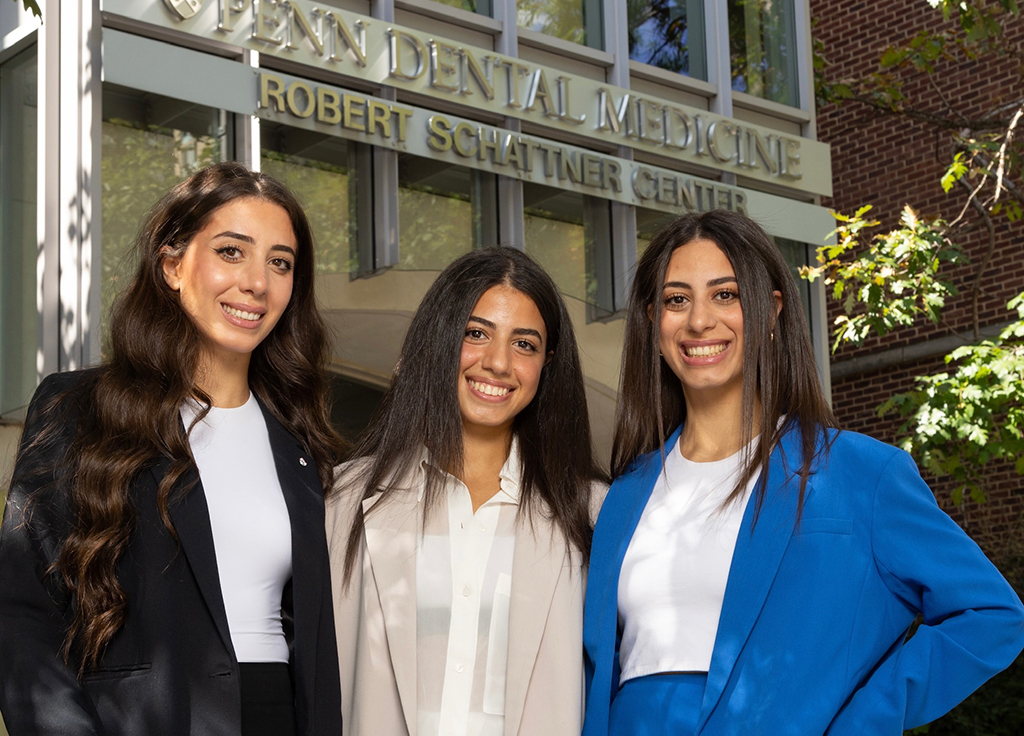Three sisters attend Penn Dental Medicine together