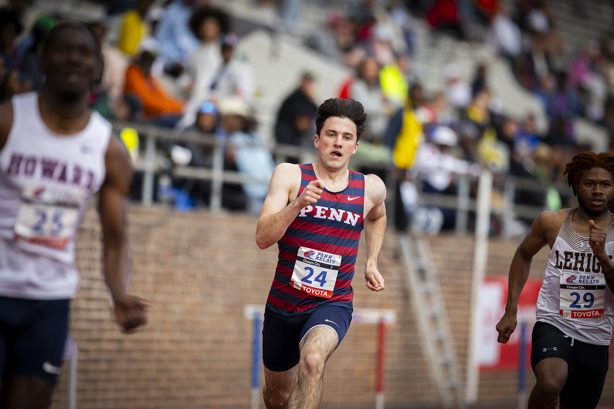 running races during the penn relays