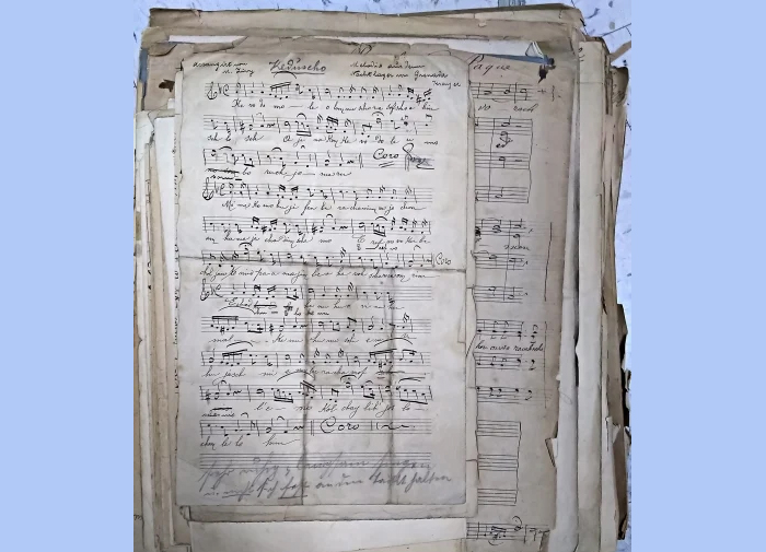 Old sheet music from the Gatz collection.