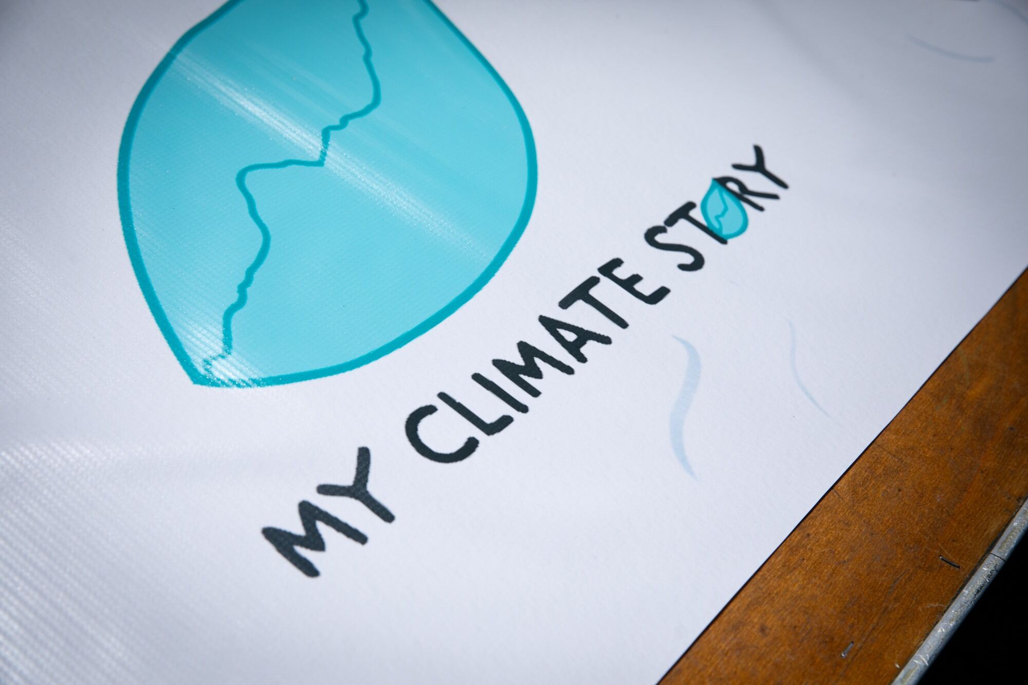 My Climate Story footer.