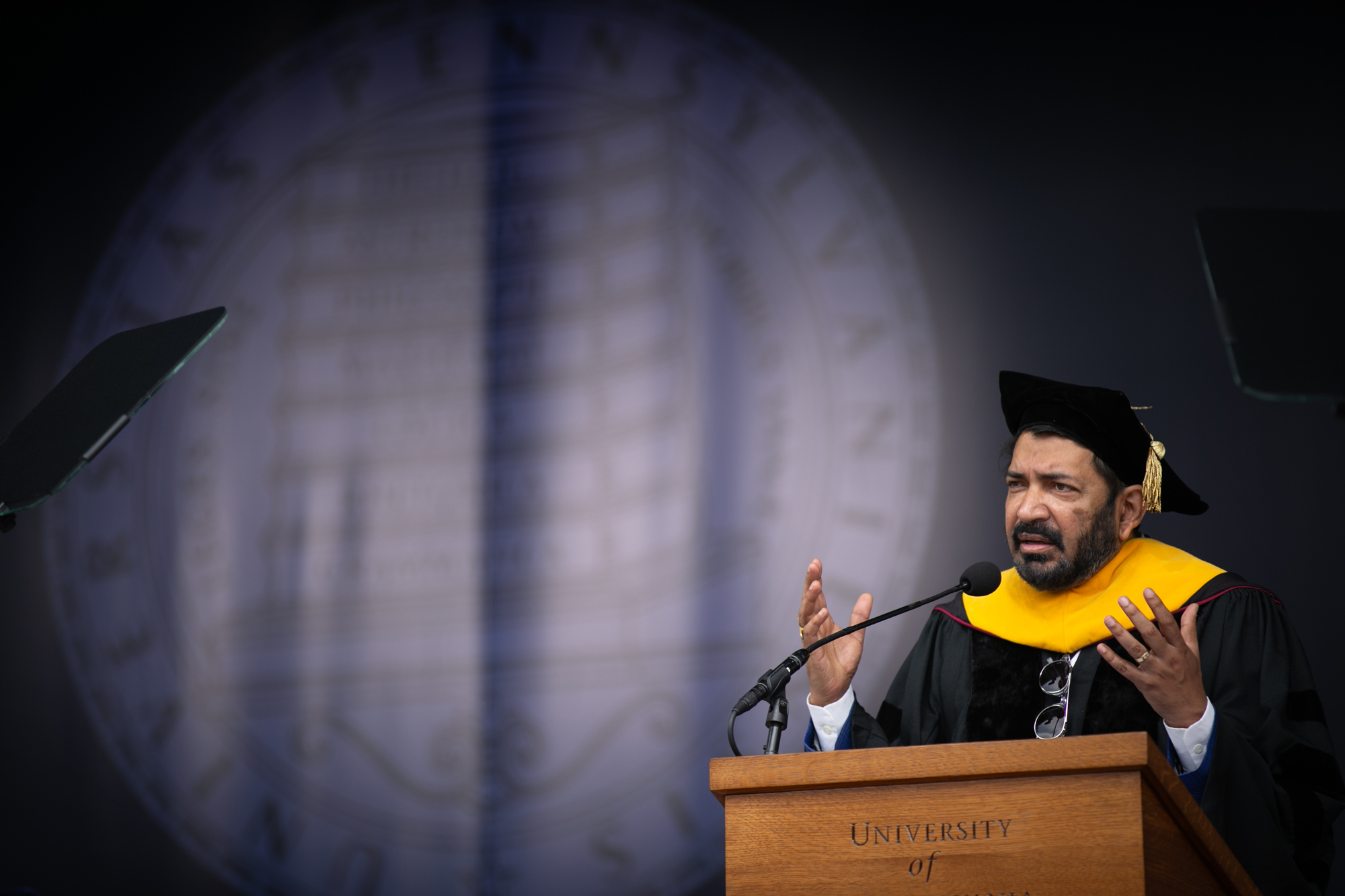 Siddhartha Mukherjee presents his commencement speech to graduates