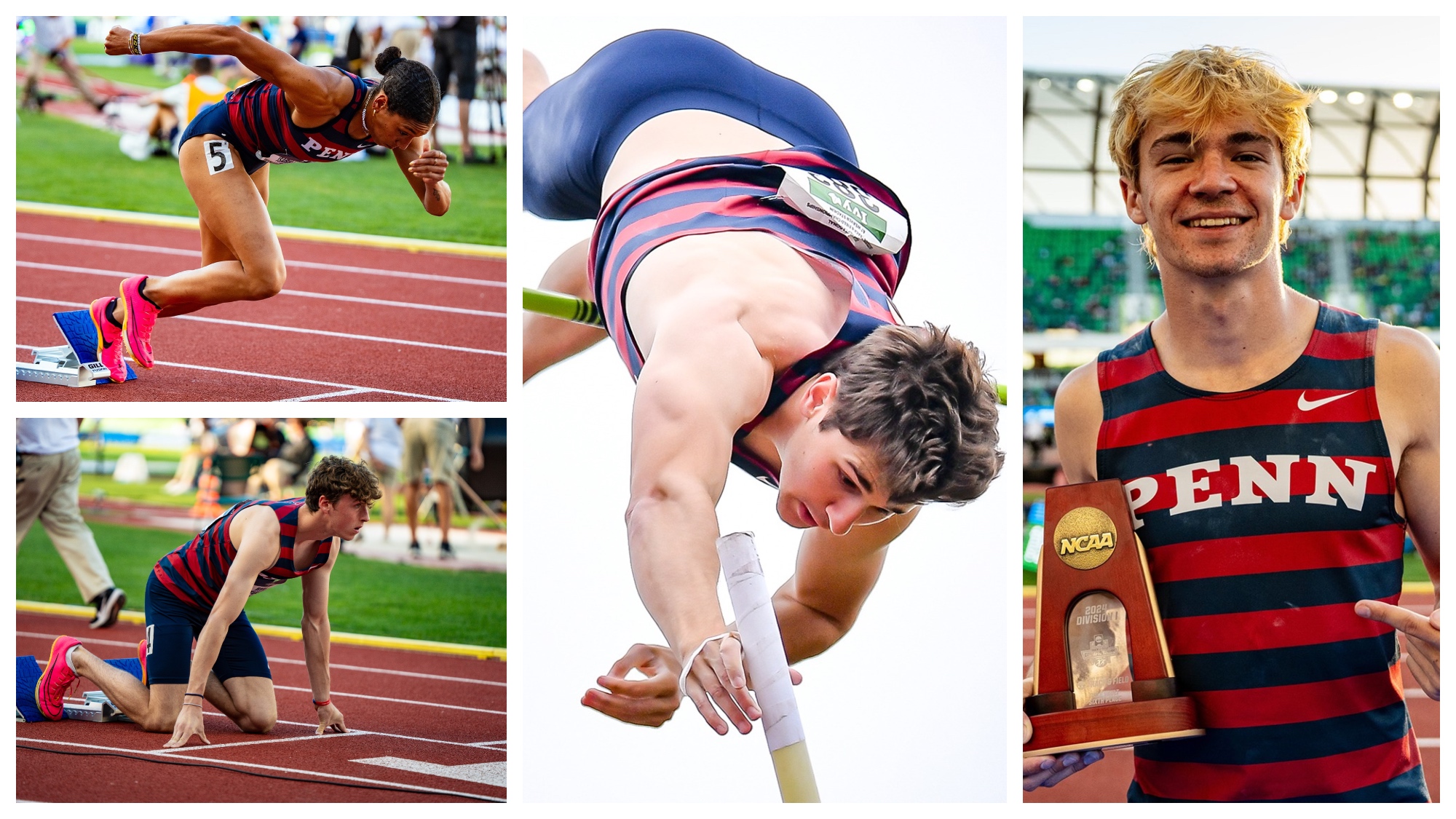 Four members of the track and field team compete at the NCAA Championships.