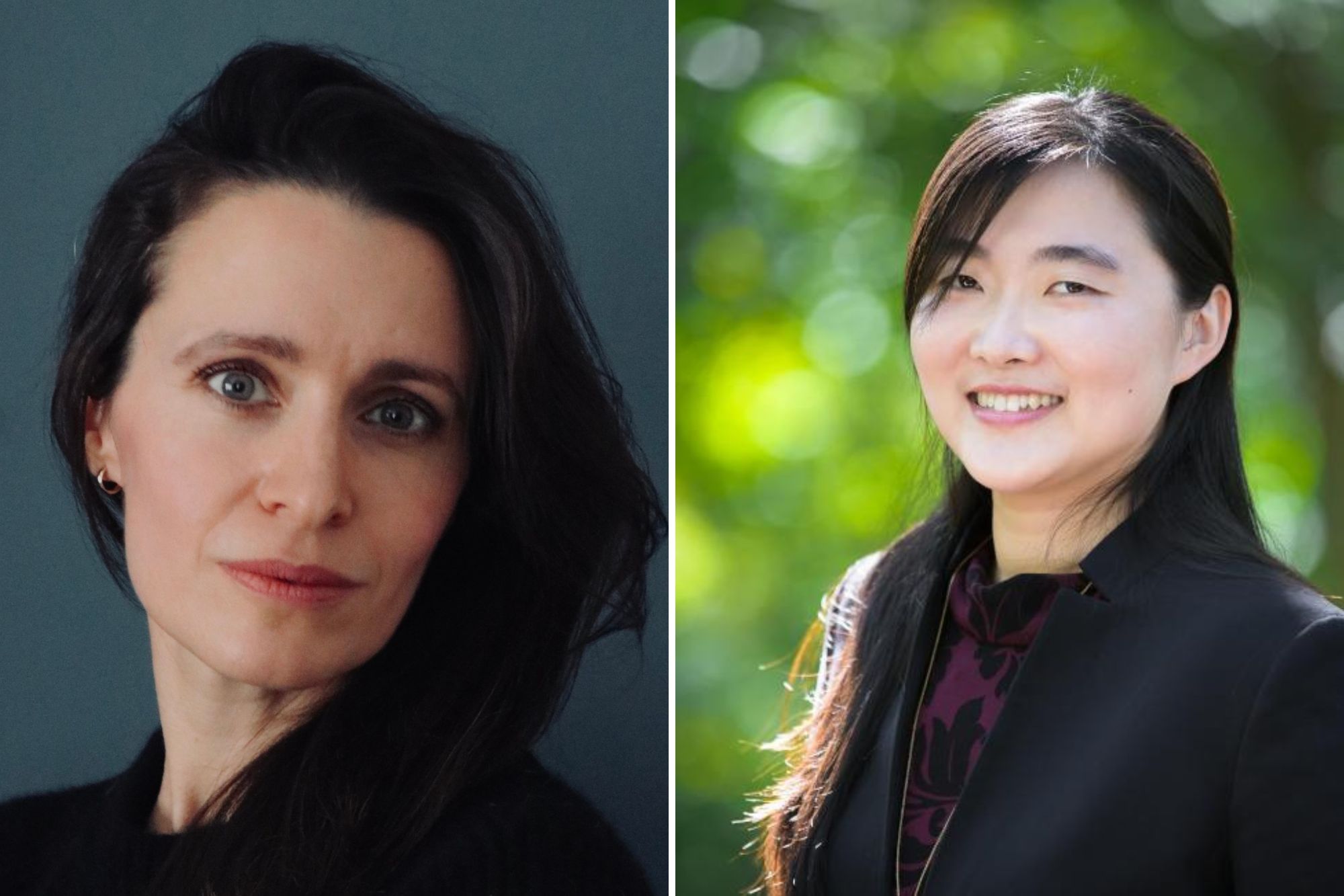 Left: Mary Caldwell; right: Jianjing Kuang.